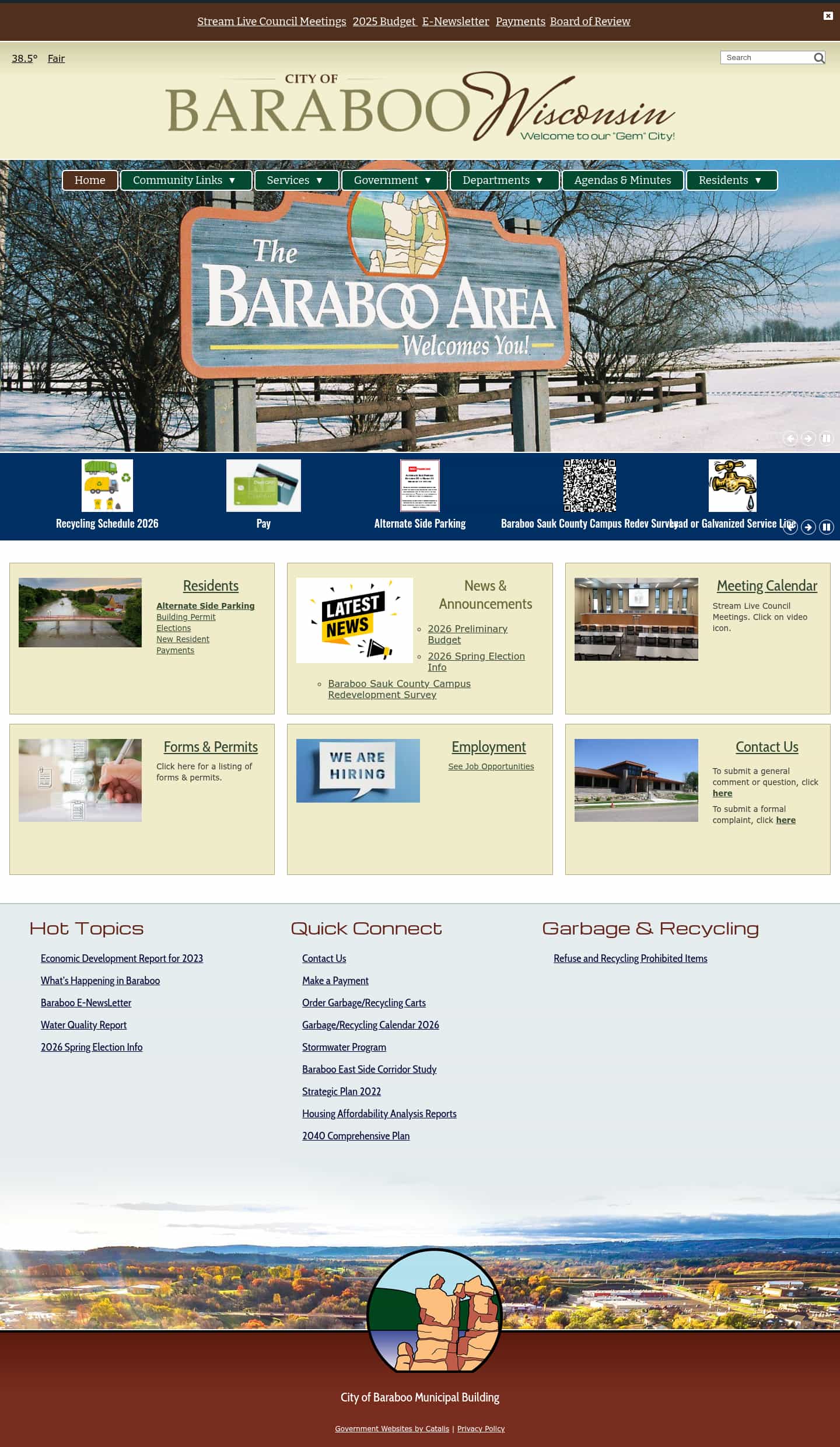 Latest website image capture