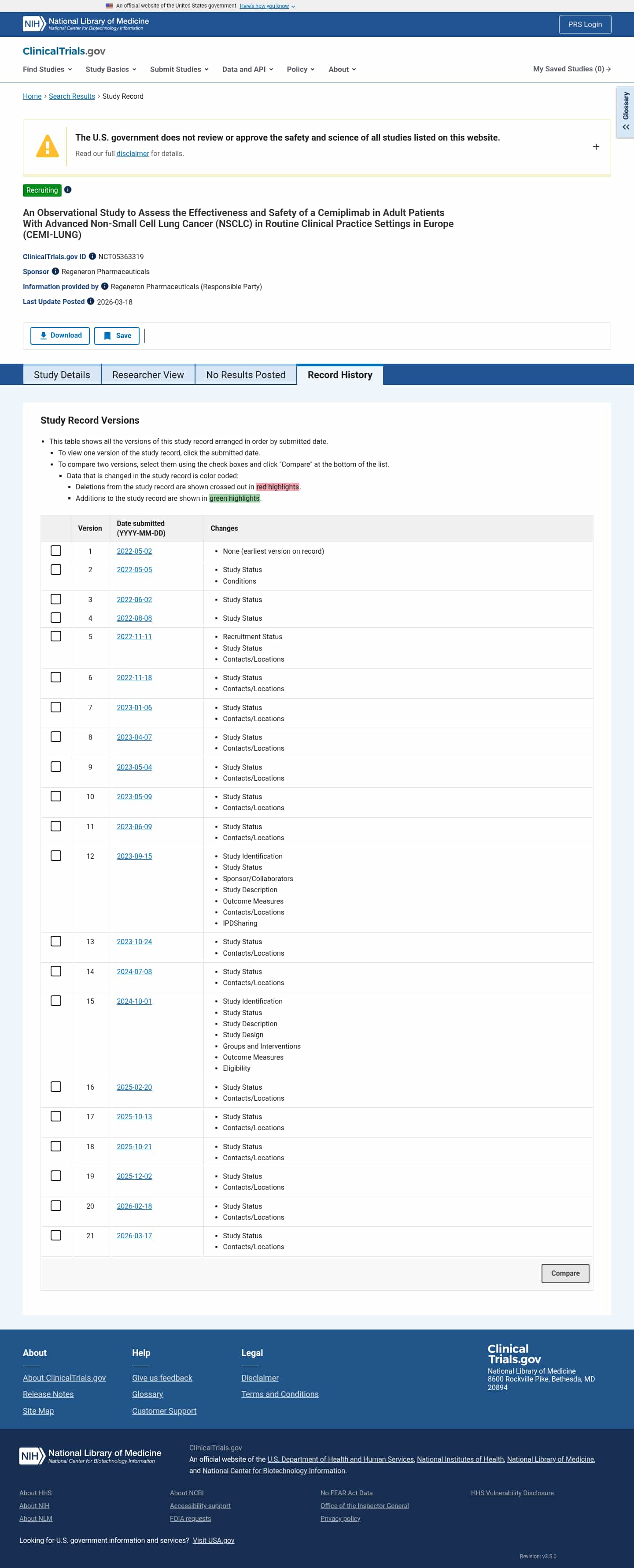 Latest website image capture