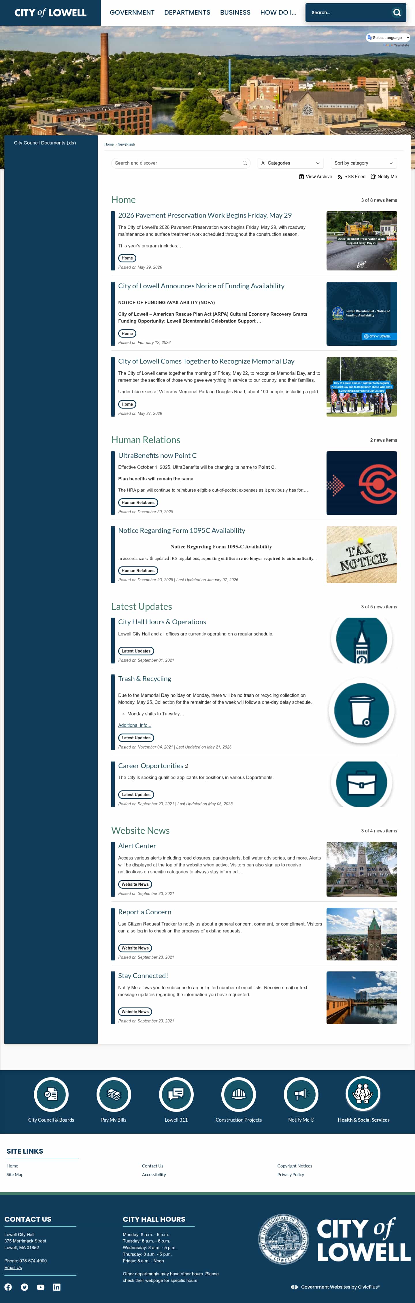 Latest website image capture