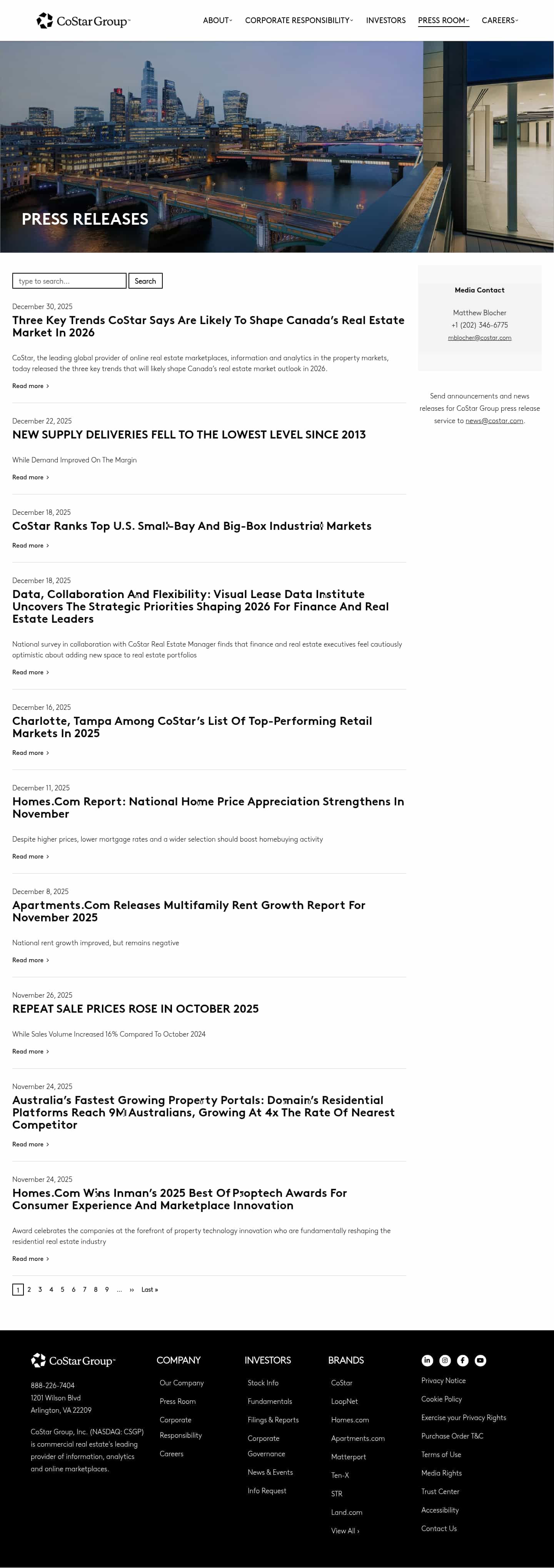 Latest website image capture