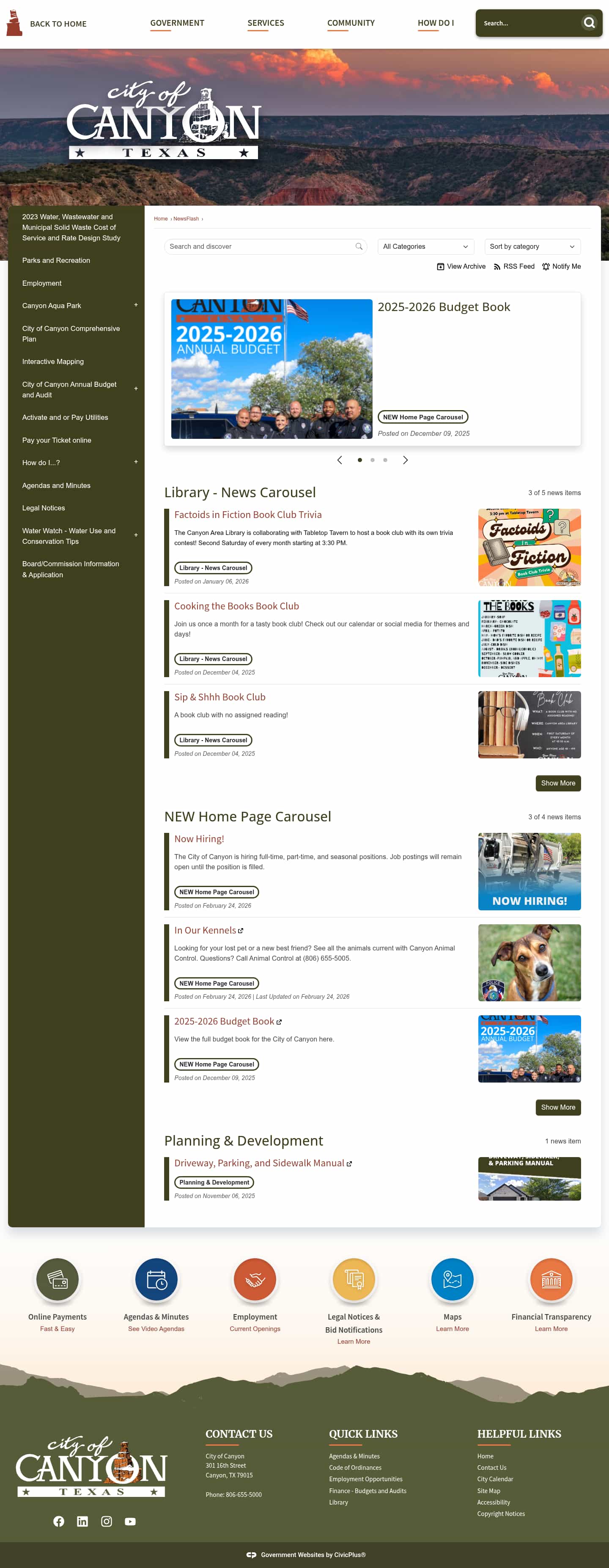 Latest website image capture