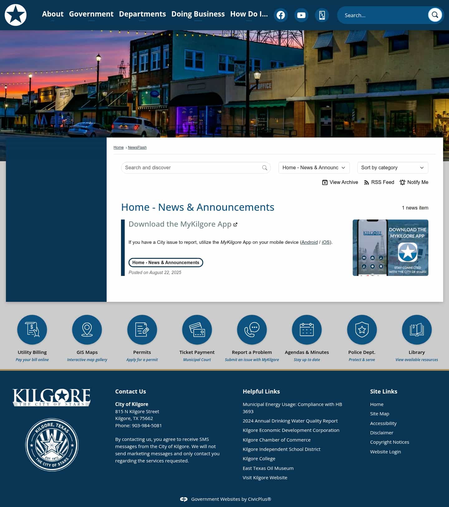 Latest website image capture