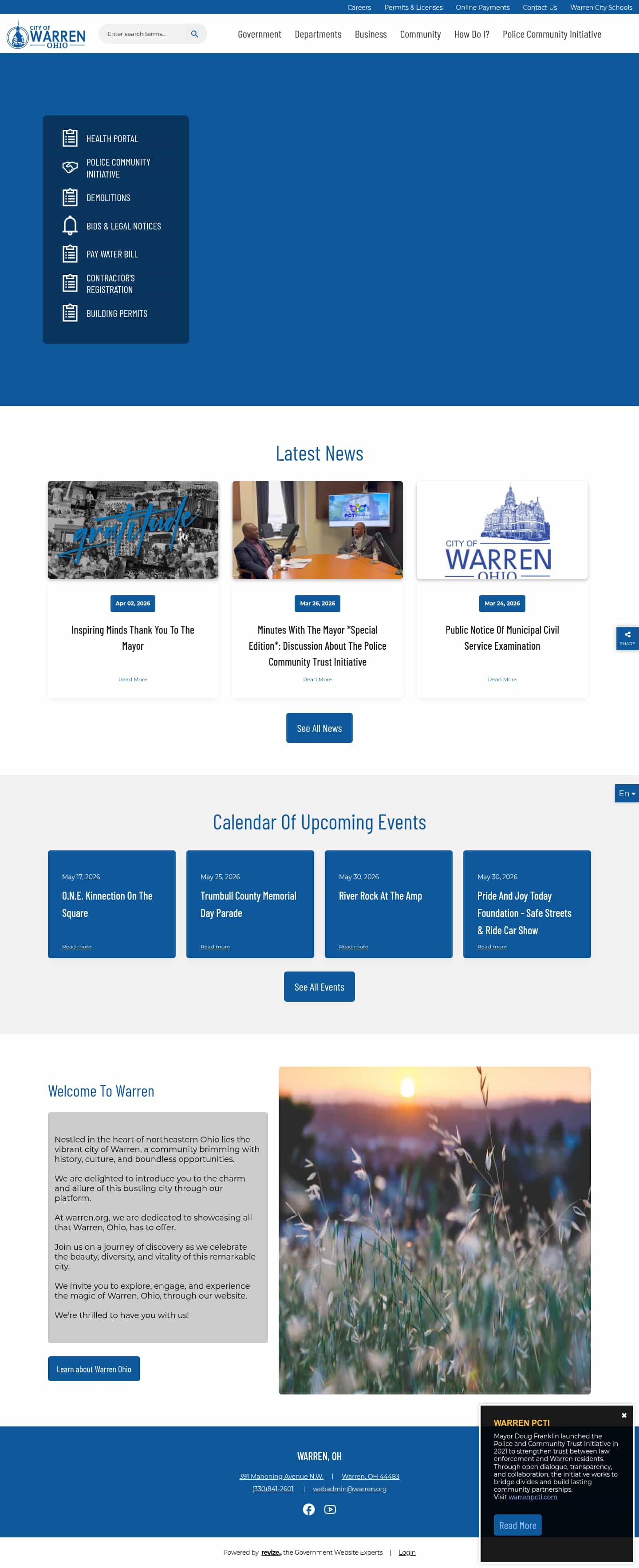 Latest website image capture