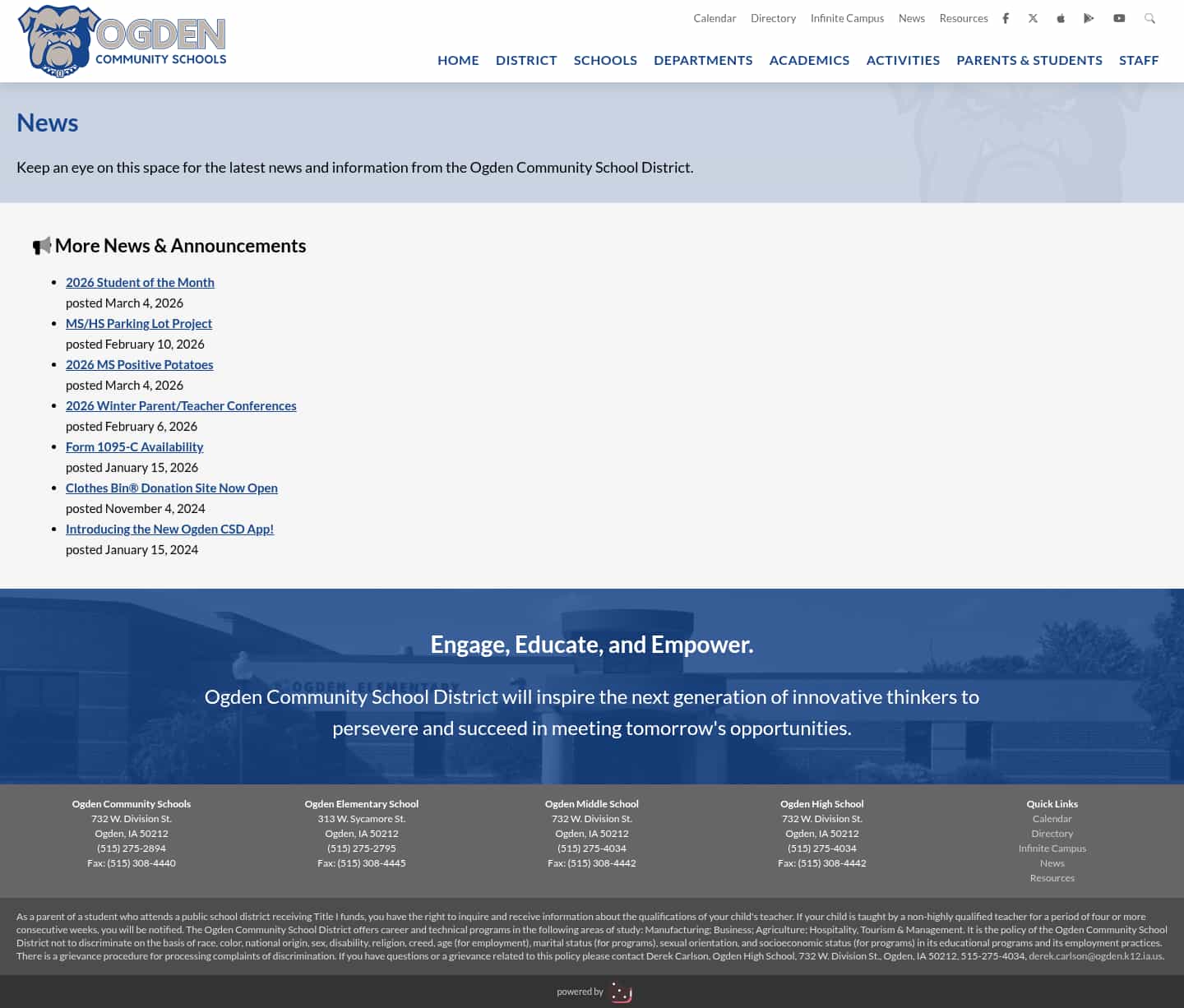 Latest website image capture