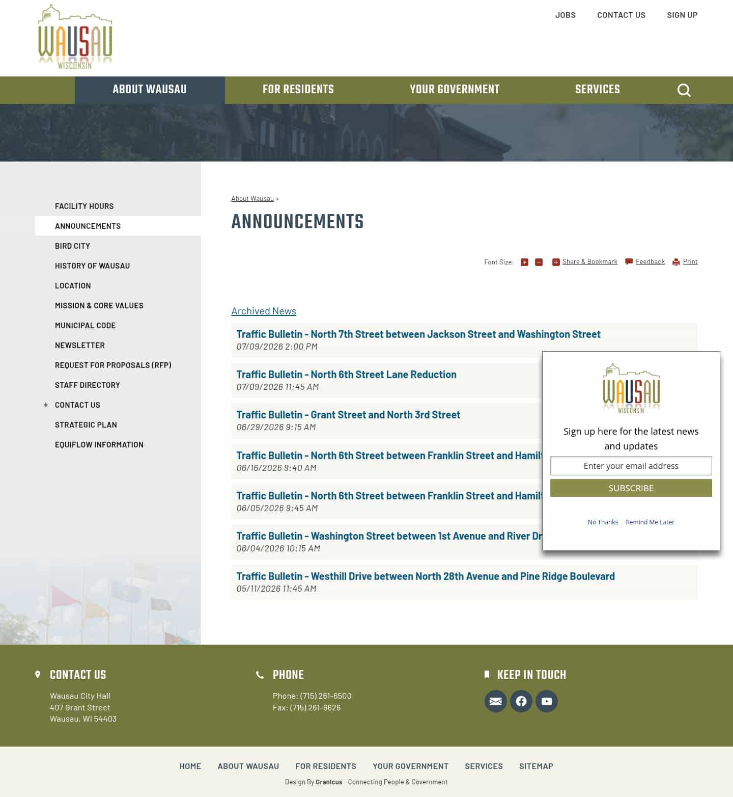 Latest website image capture
