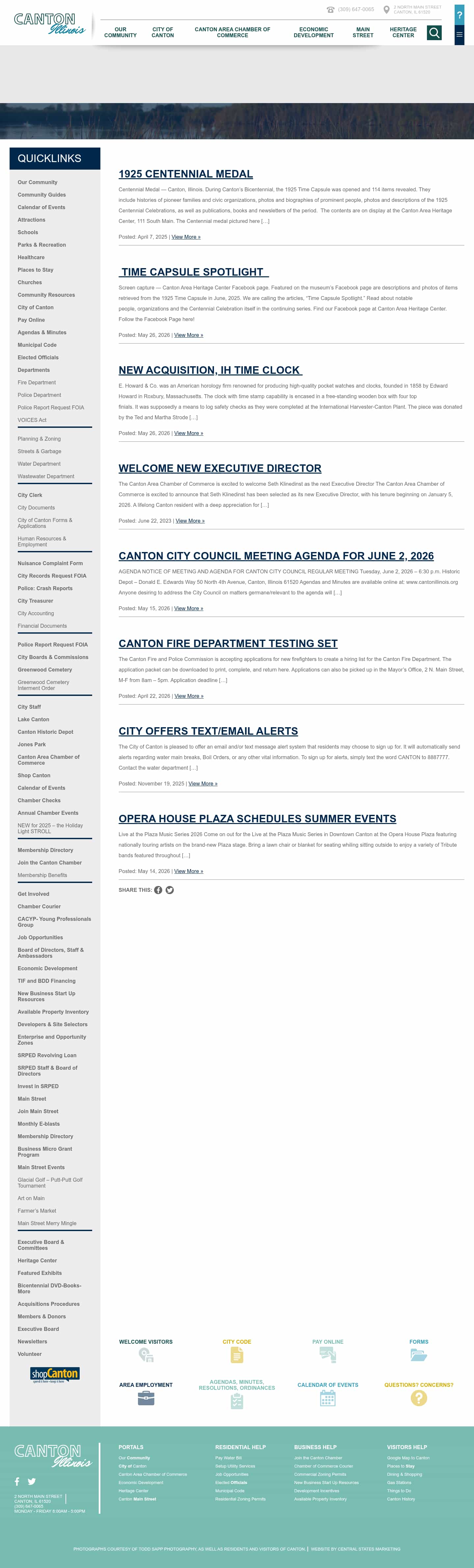 Latest website image capture