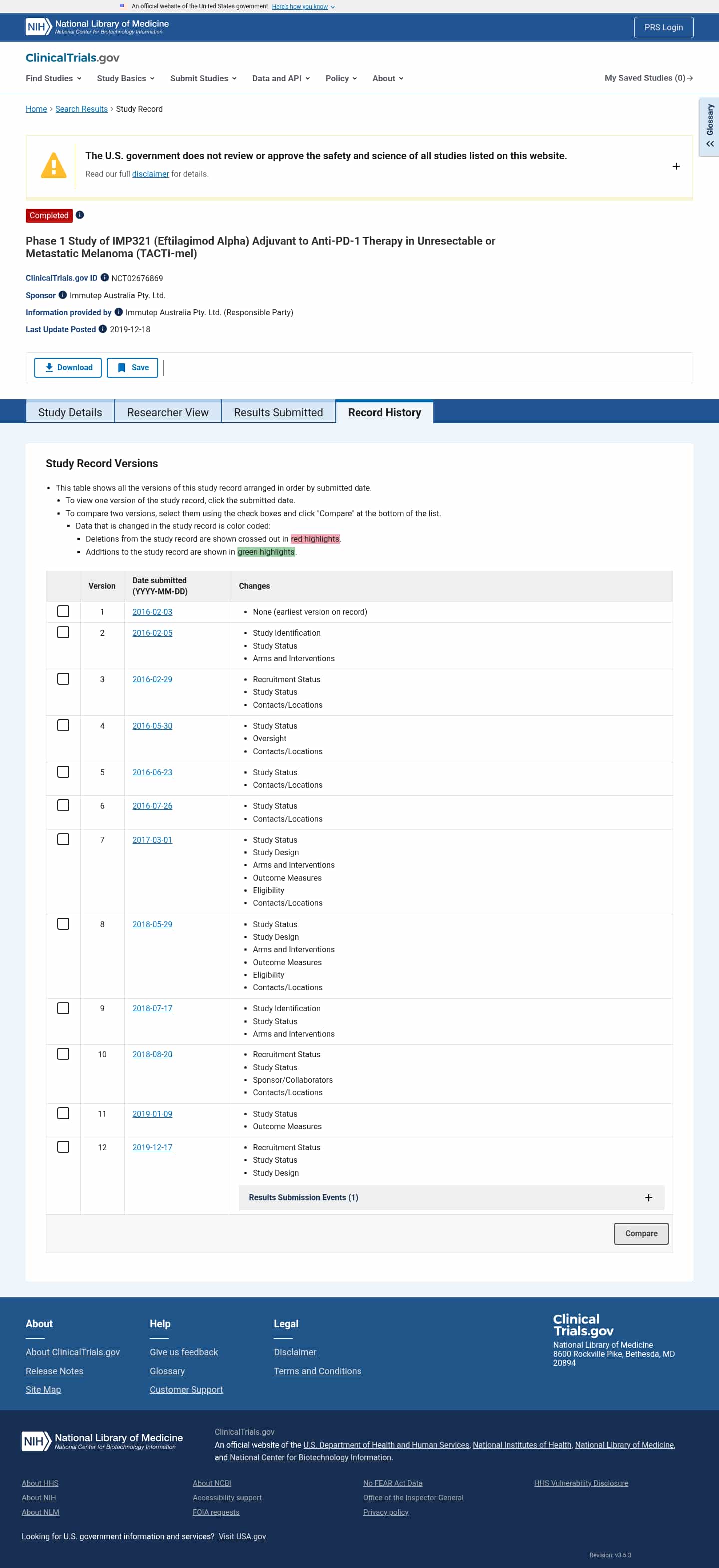 Latest website image capture