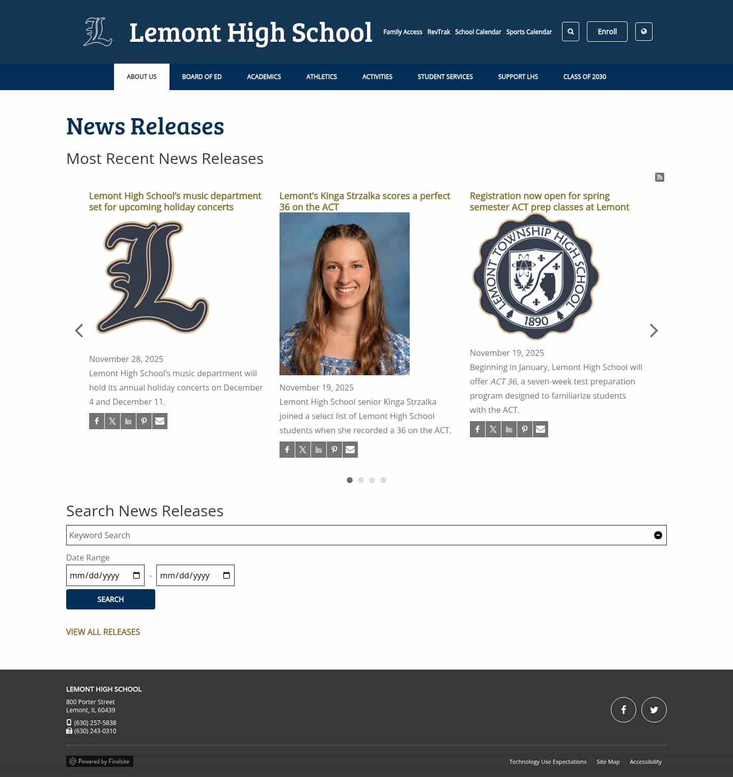 Latest website image capture