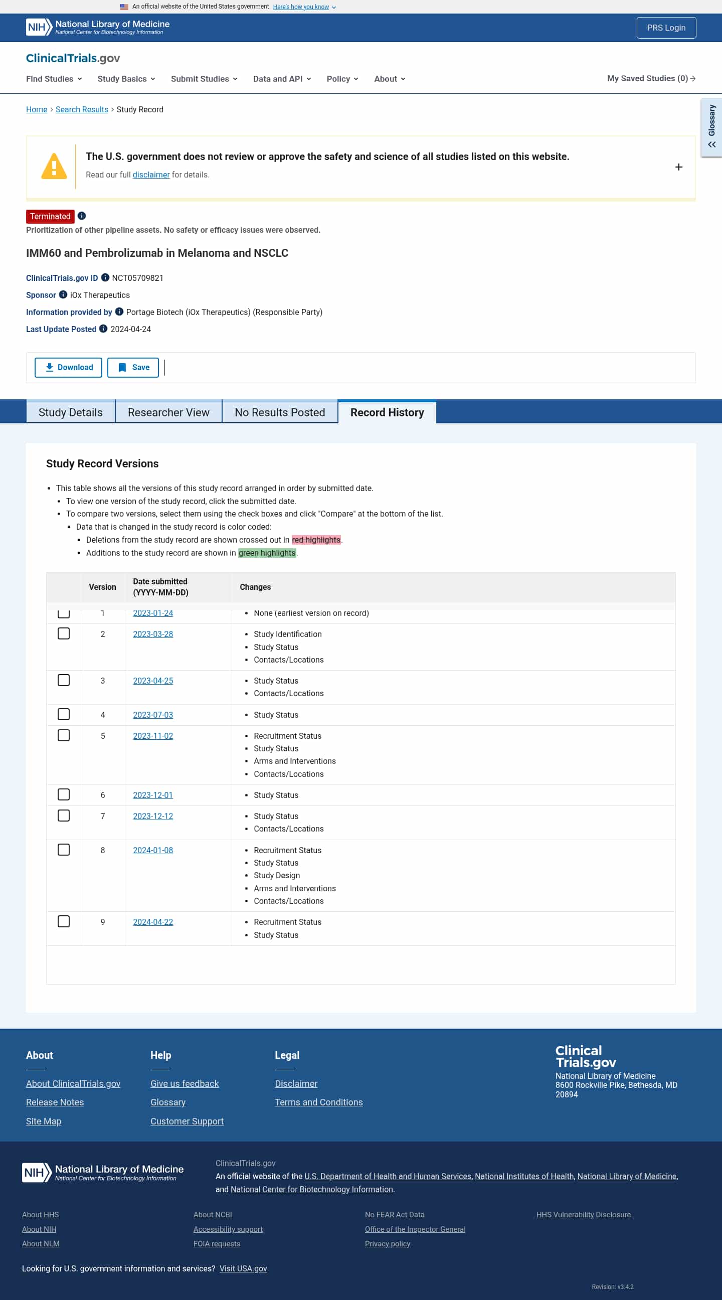 Latest website image capture