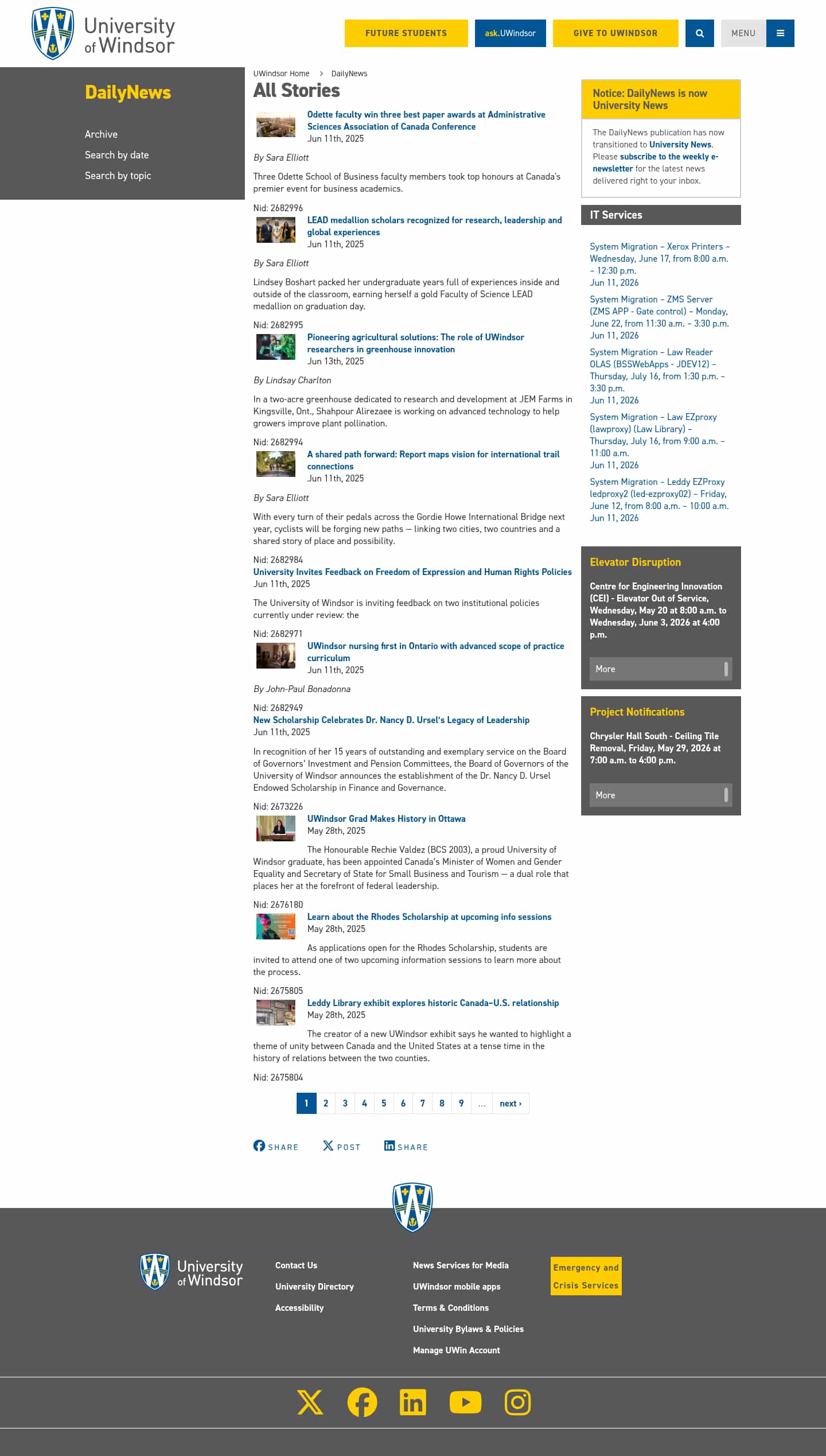 Latest website image capture