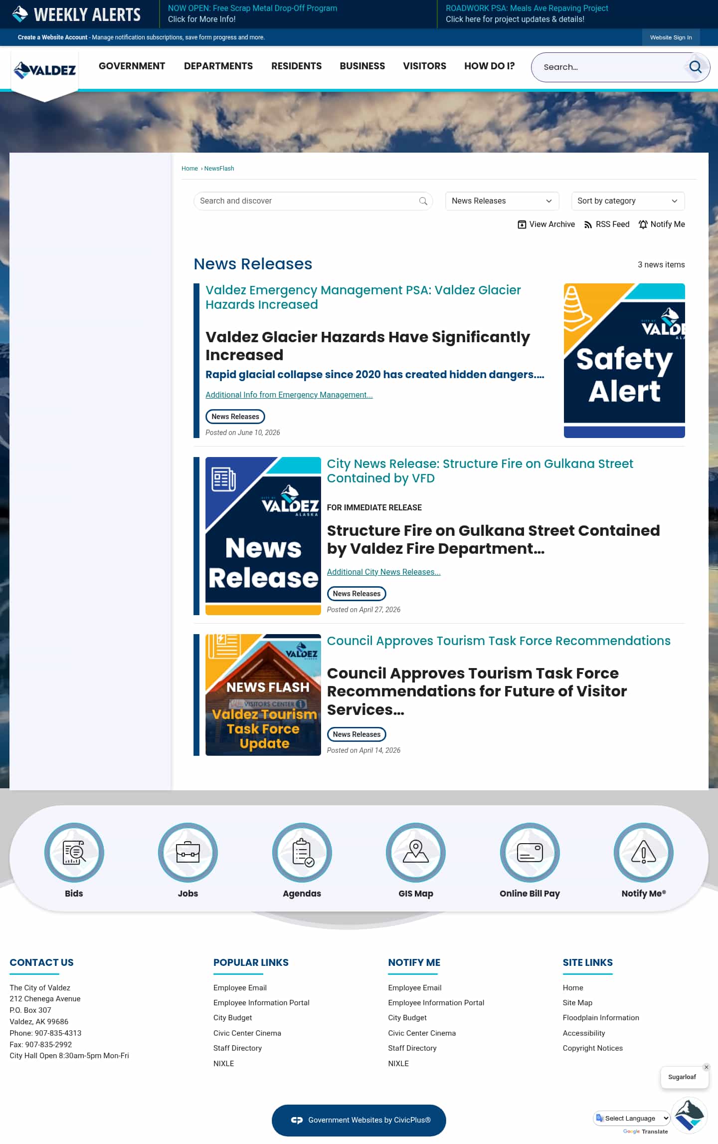 Latest website image capture
