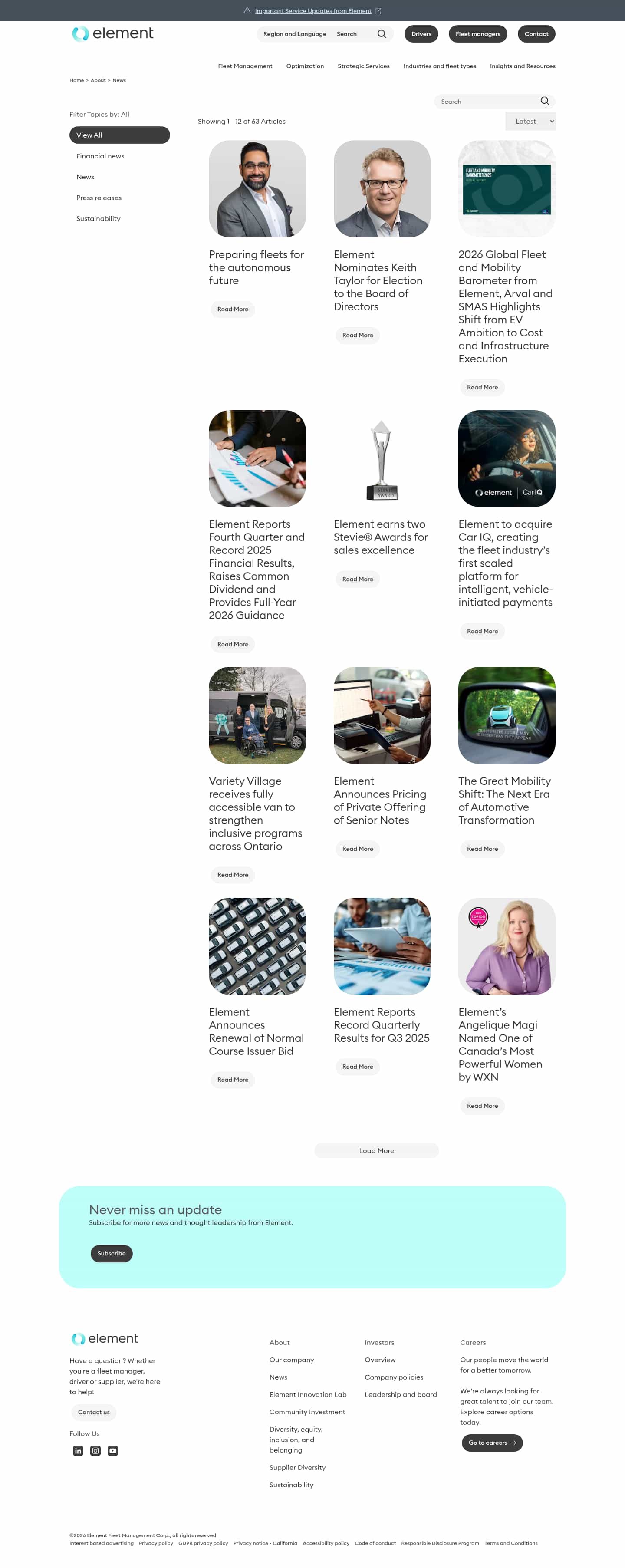 Latest website image capture