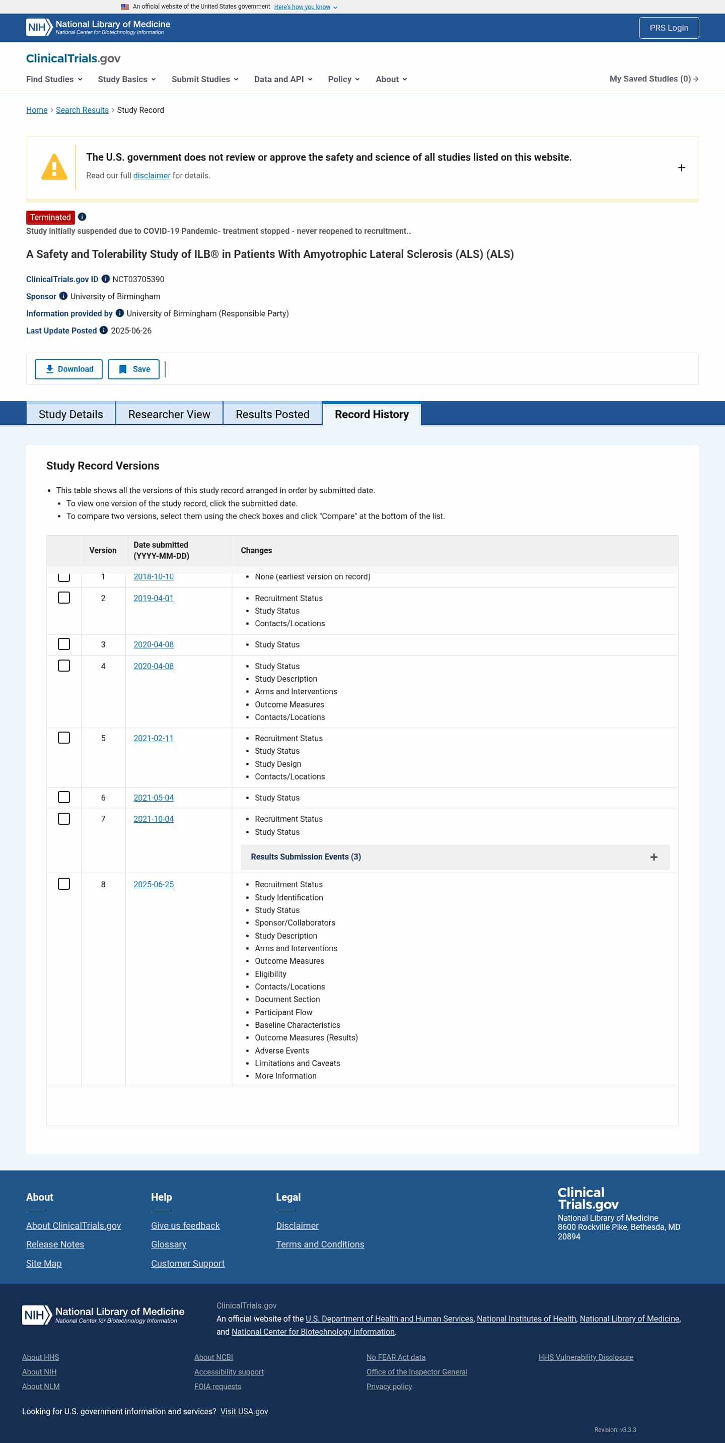 Latest website image capture