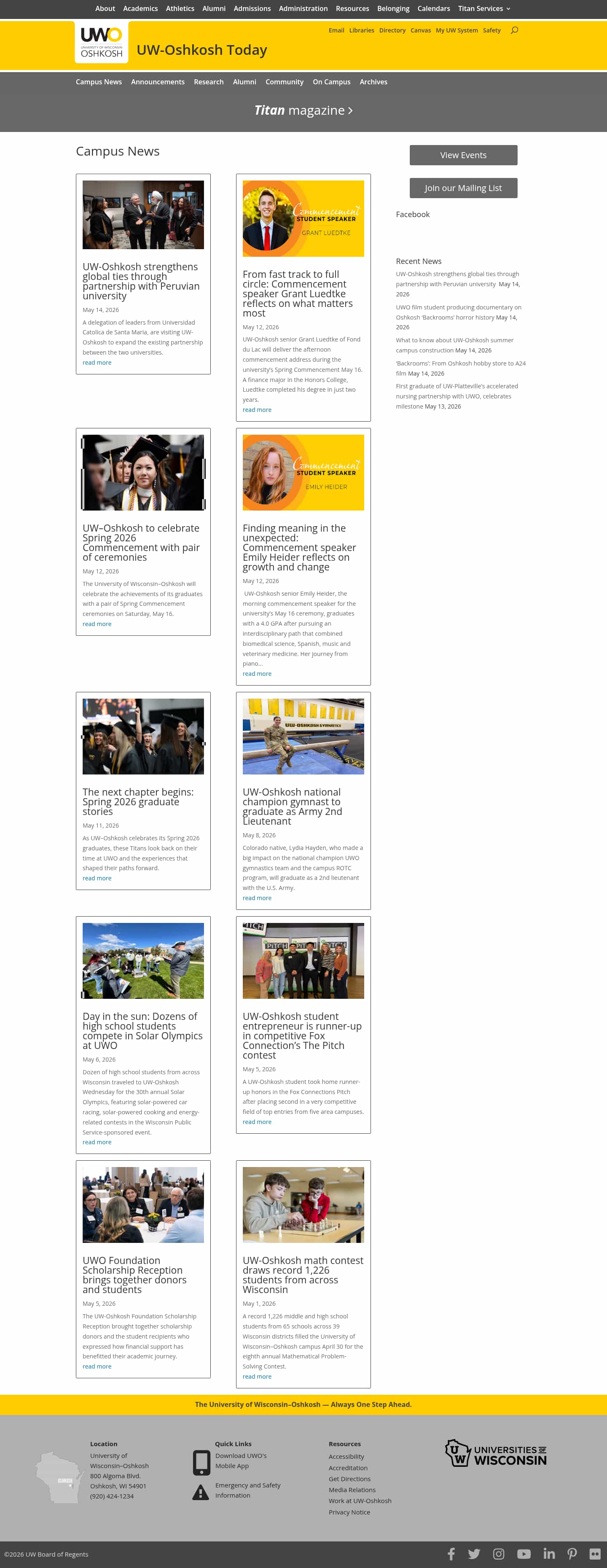 Latest website image capture