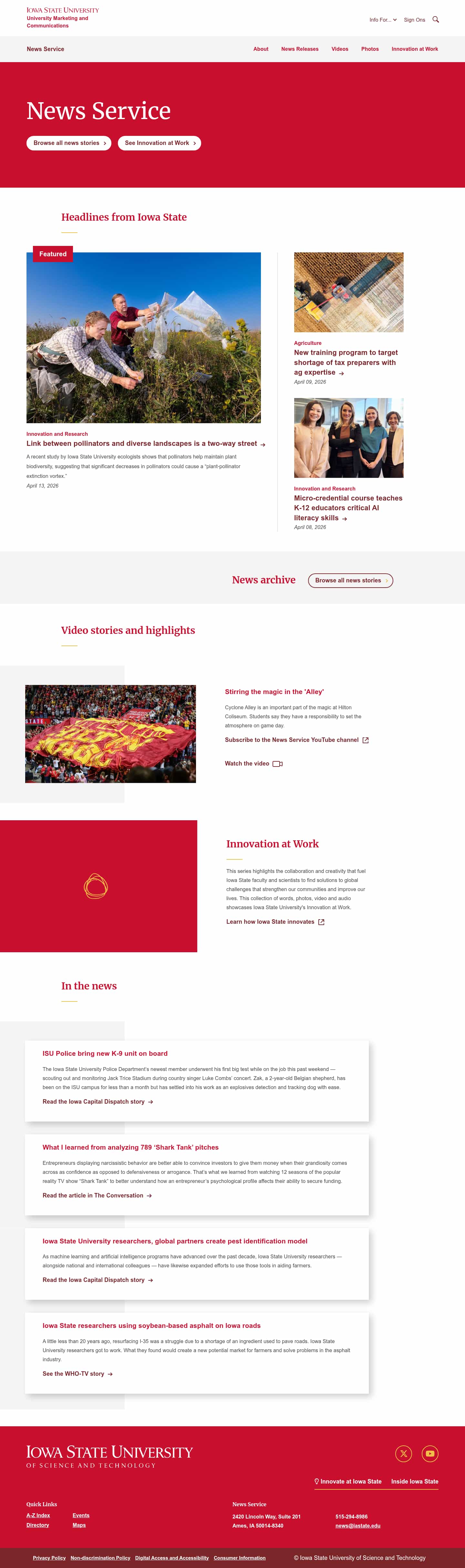 Latest website image capture