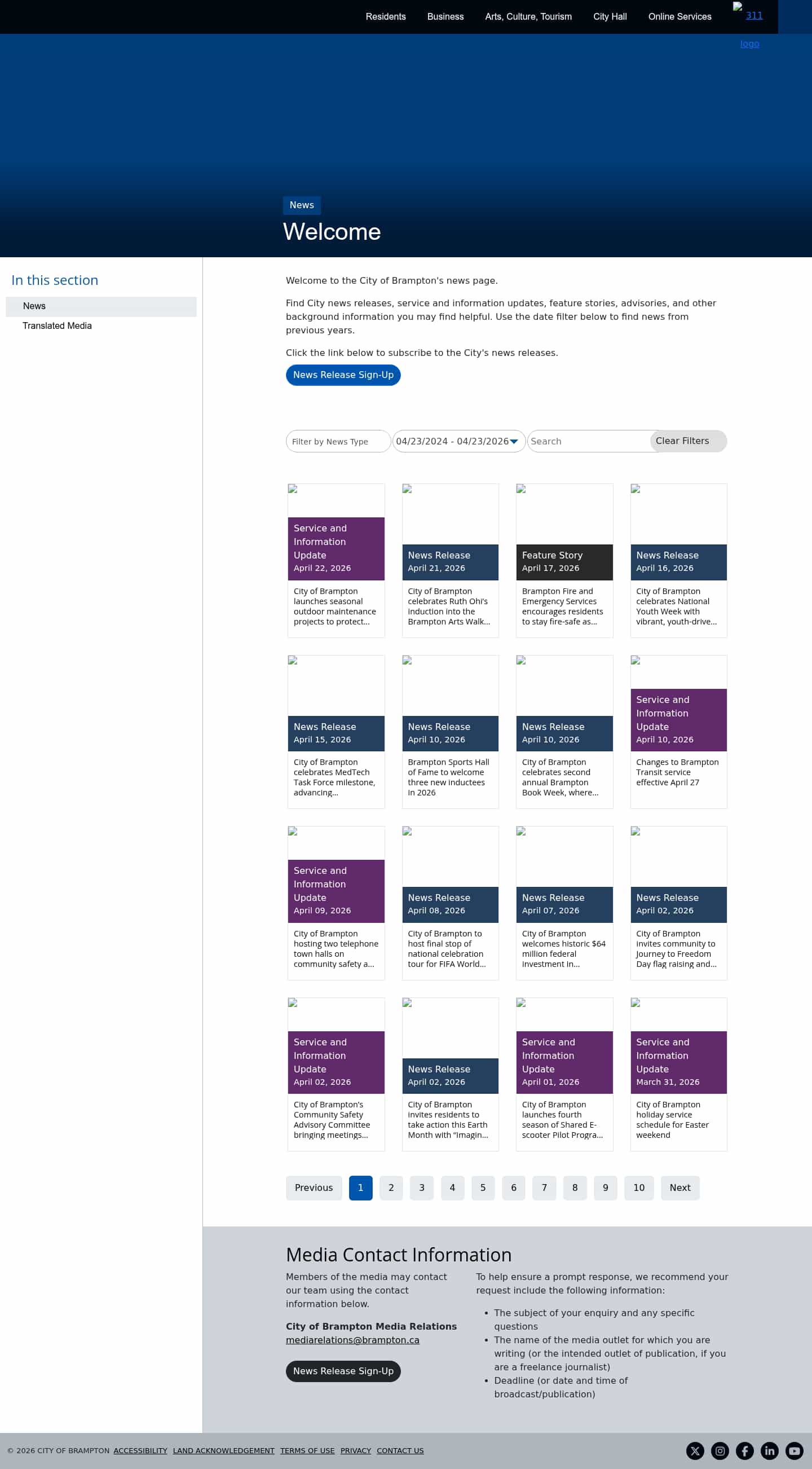 Latest website image capture