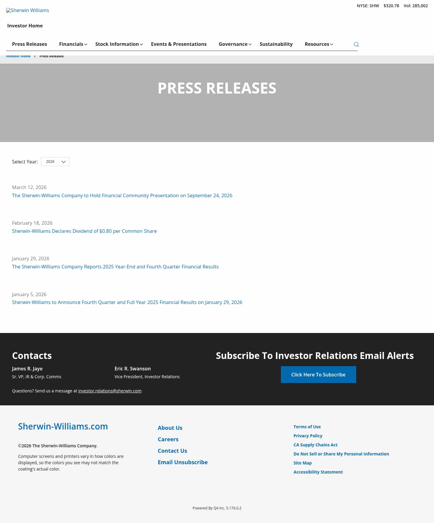 Latest website image capture