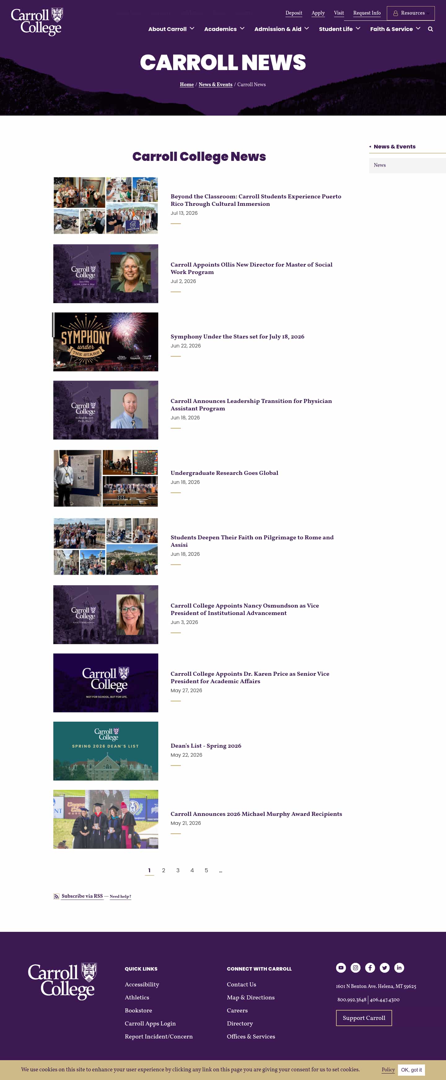 Latest website image capture