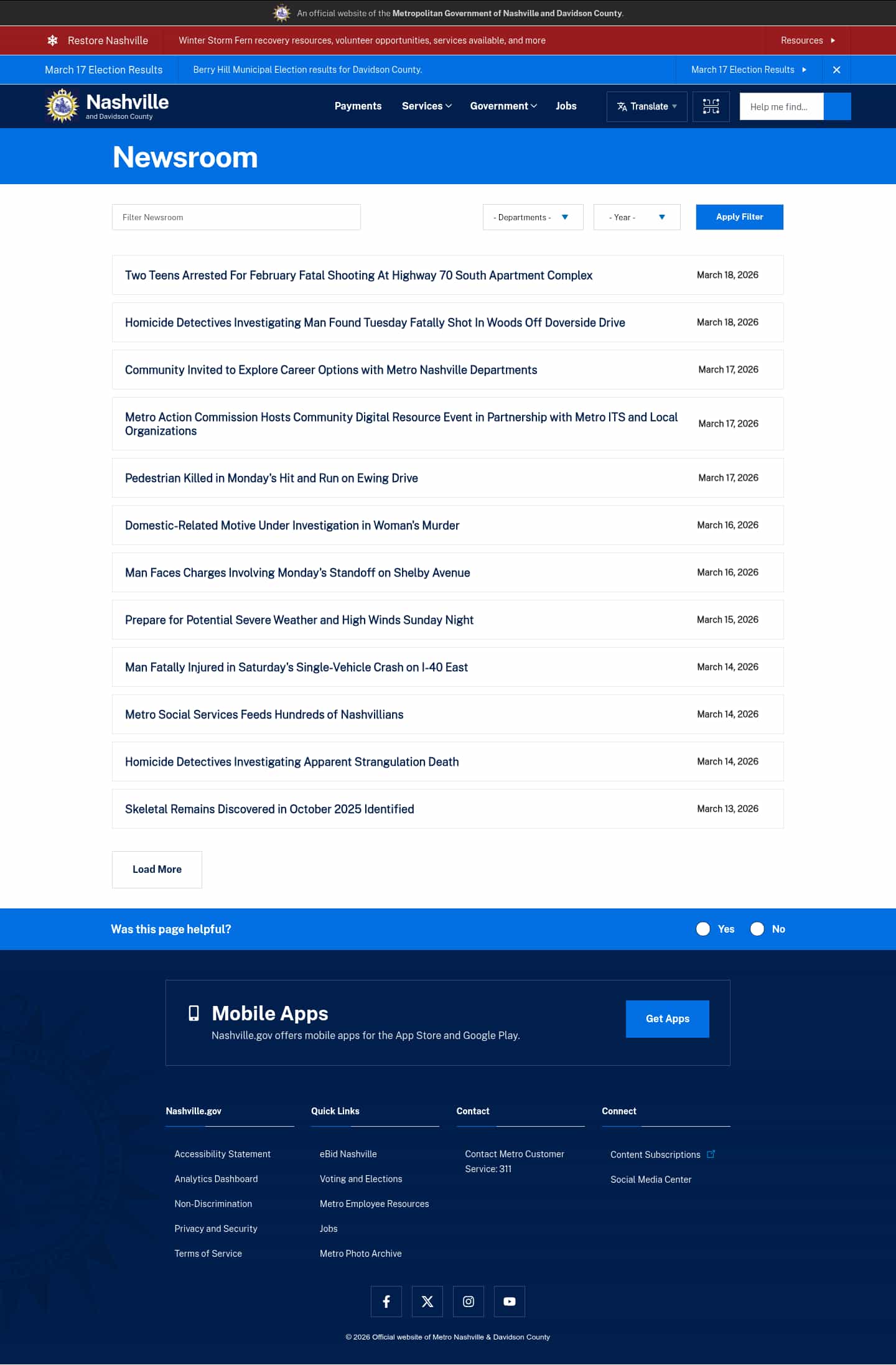 Latest website image capture