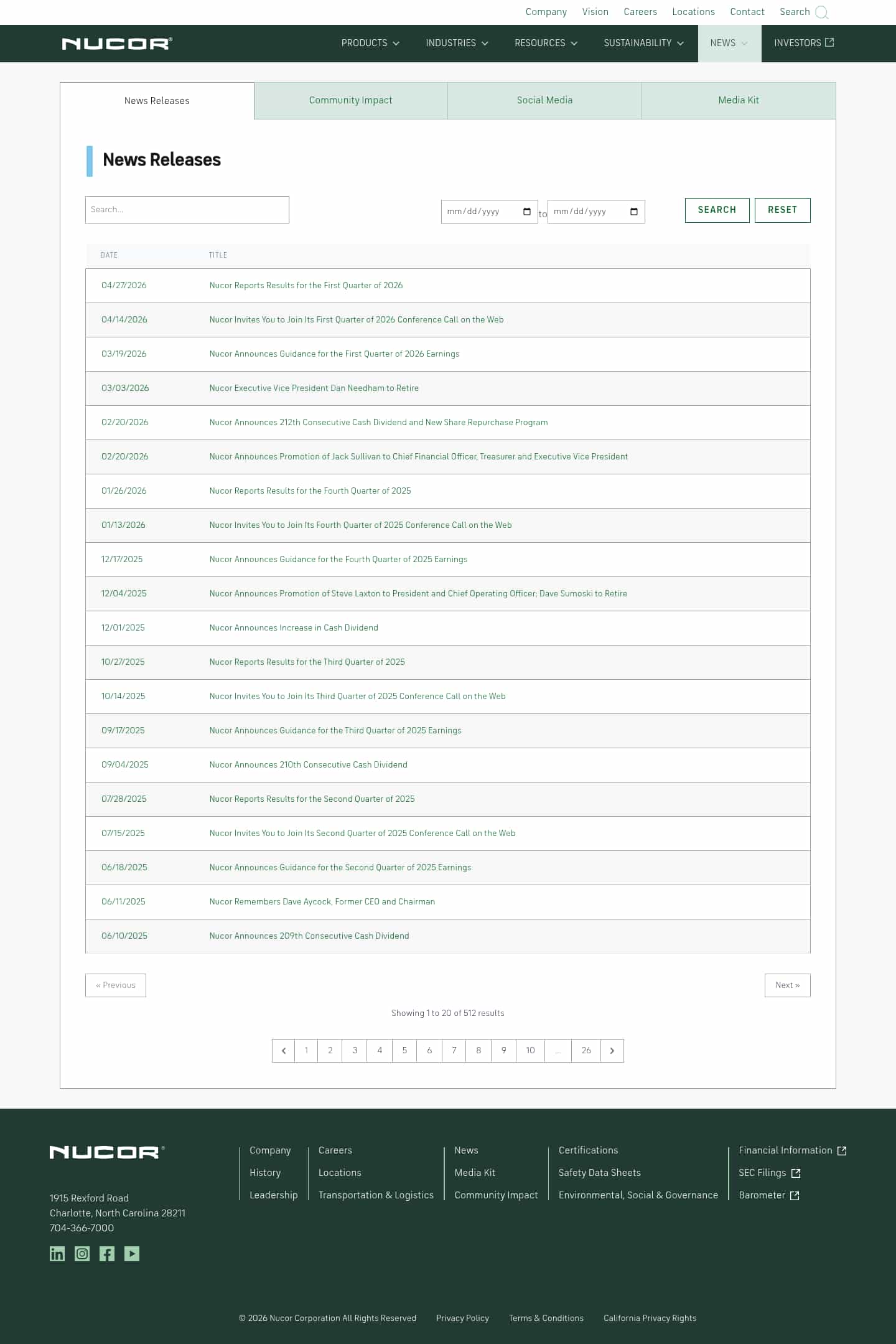 Latest website image capture
