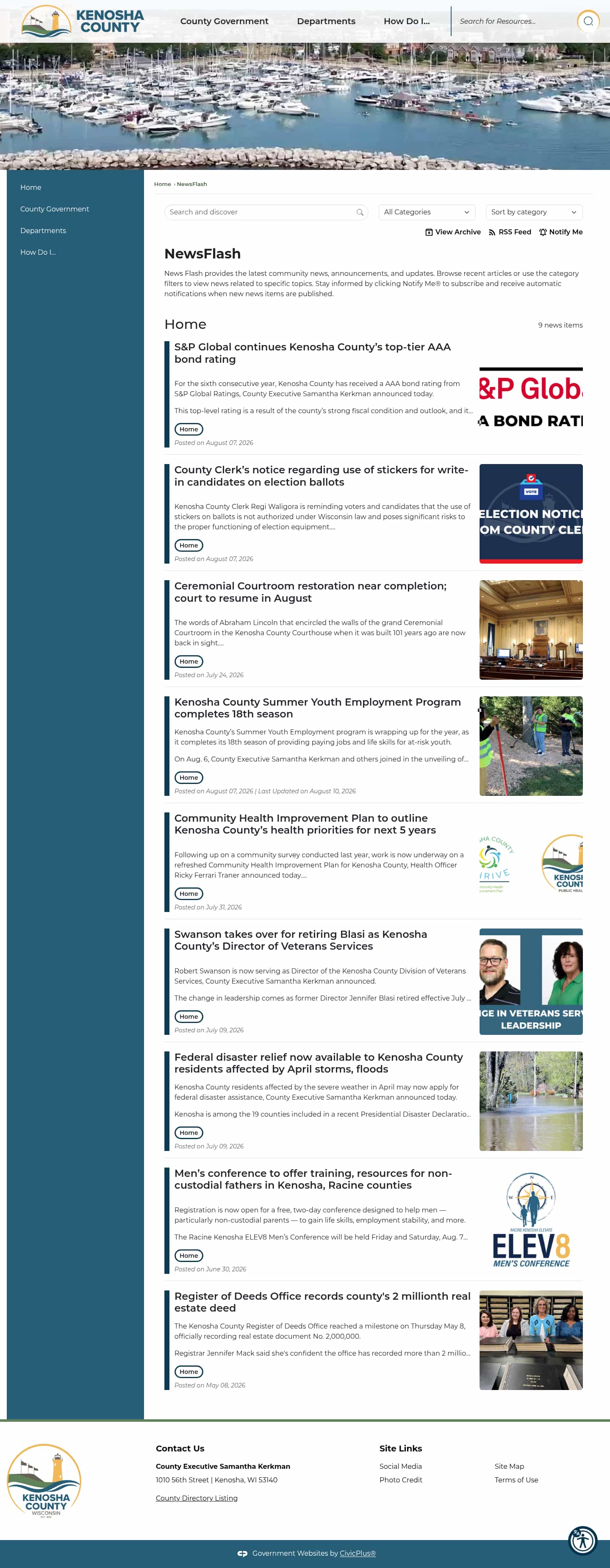 Latest website image capture