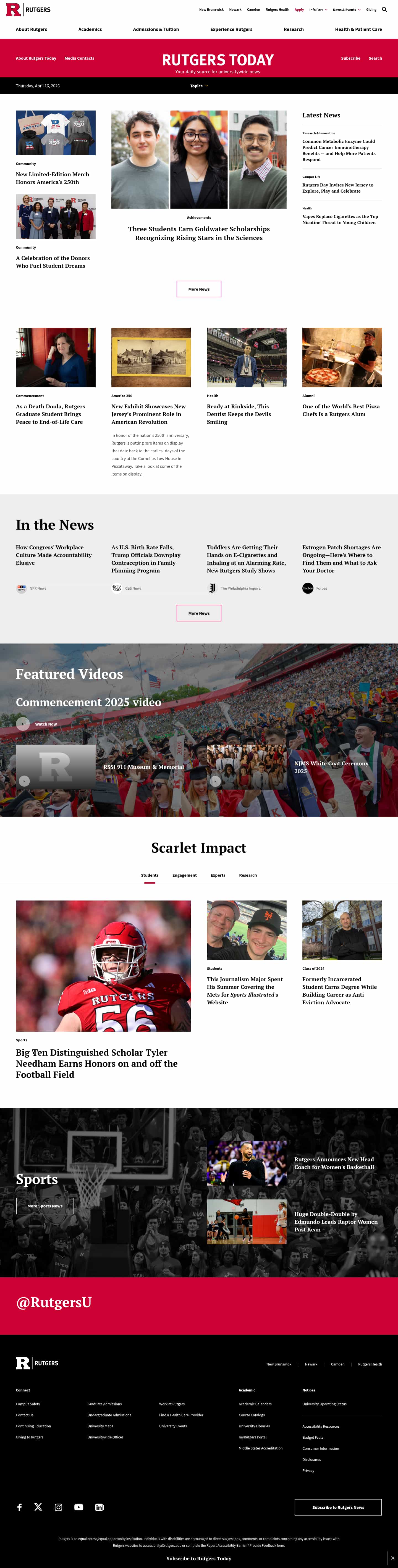 Latest website image capture