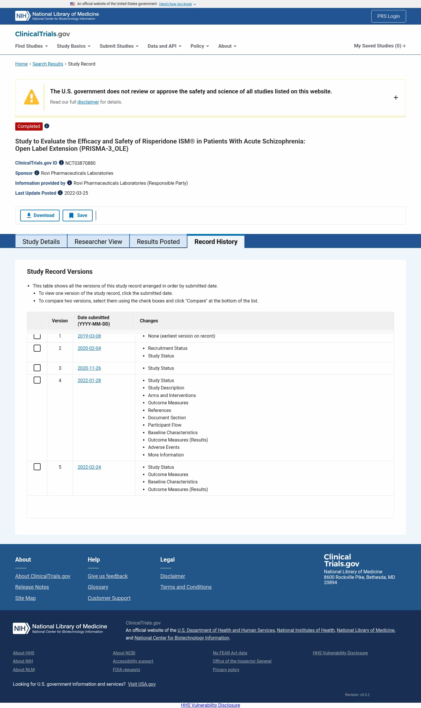 Latest website image capture