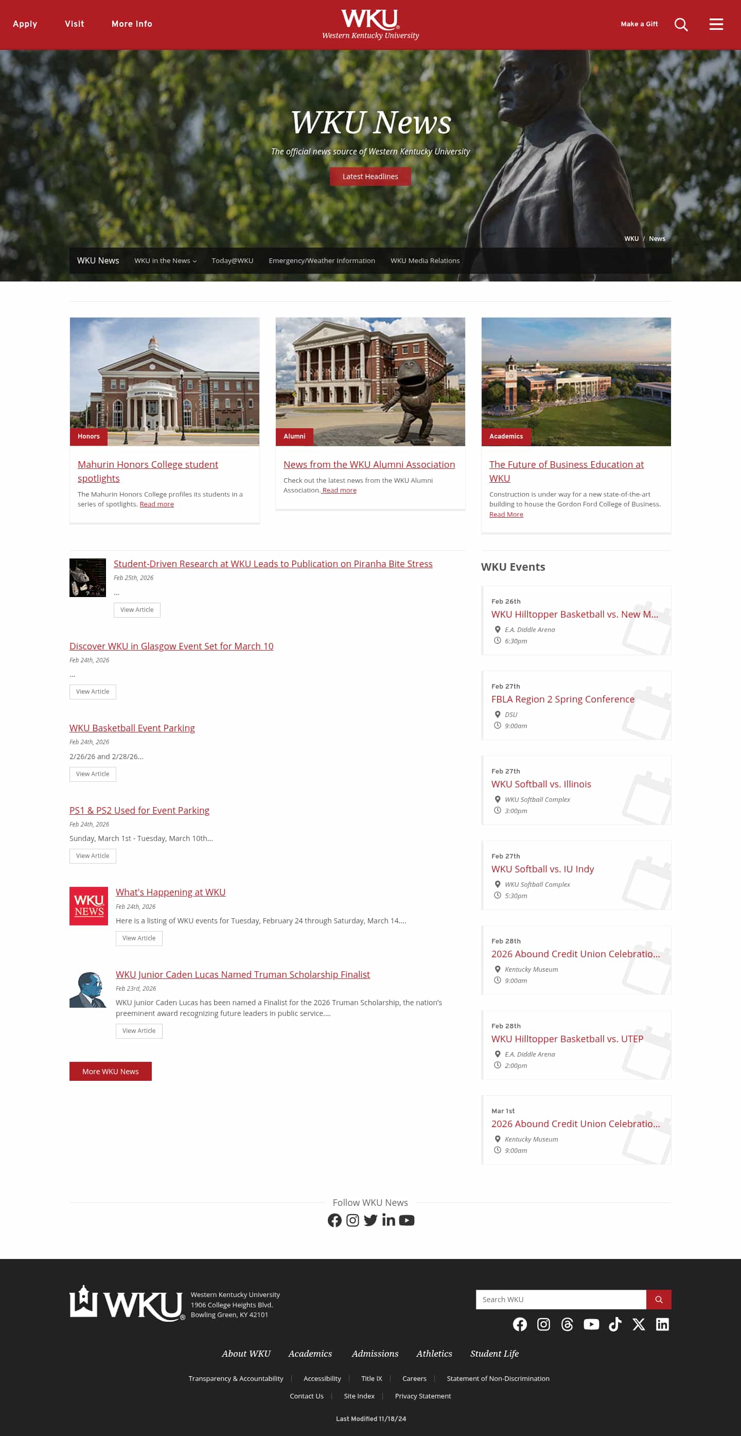 Latest website image capture