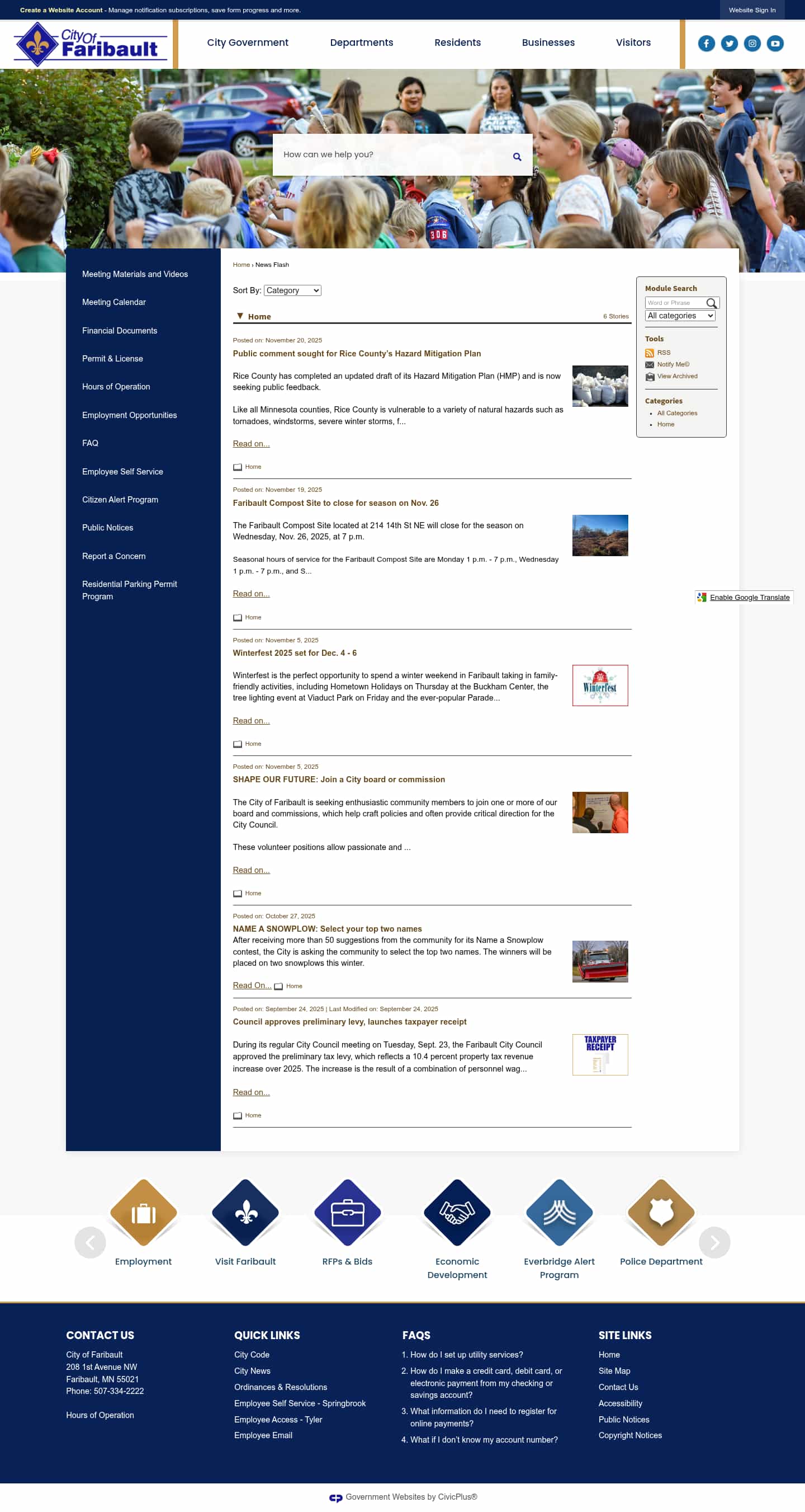 Latest website image capture