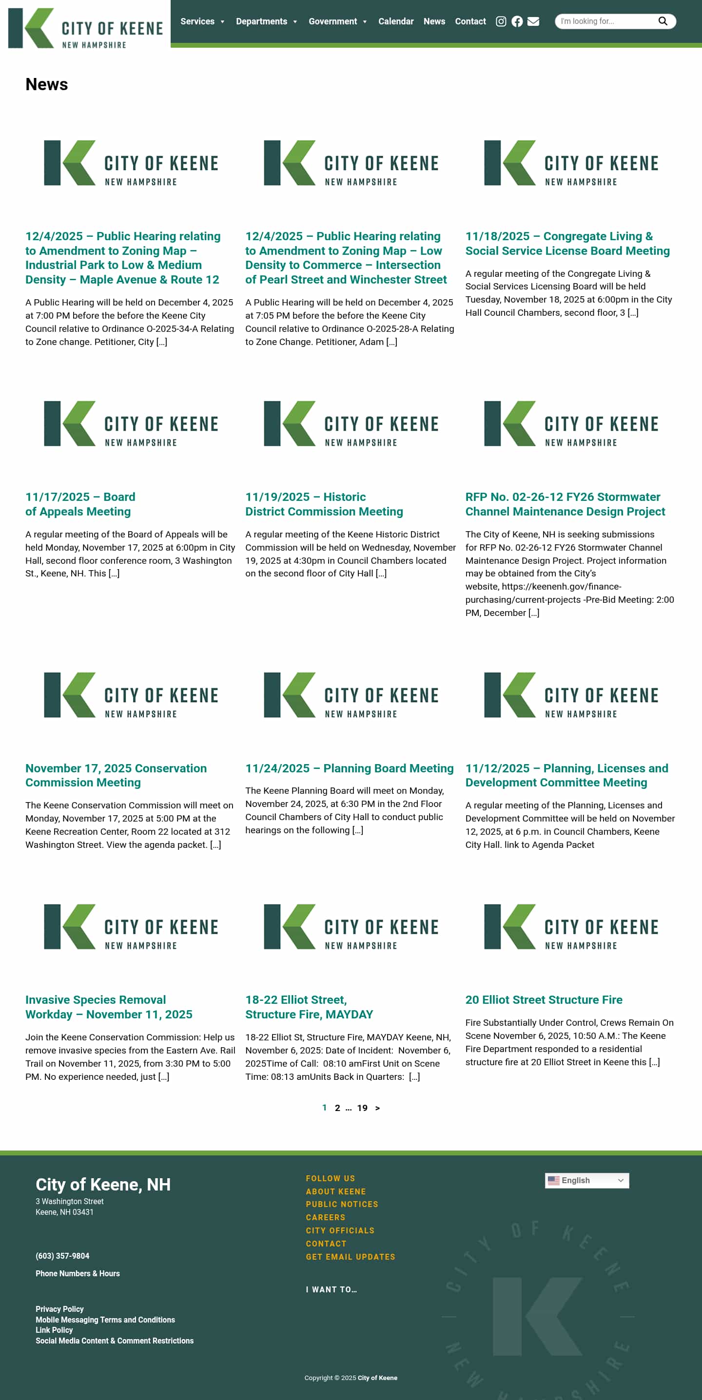 Latest website image capture