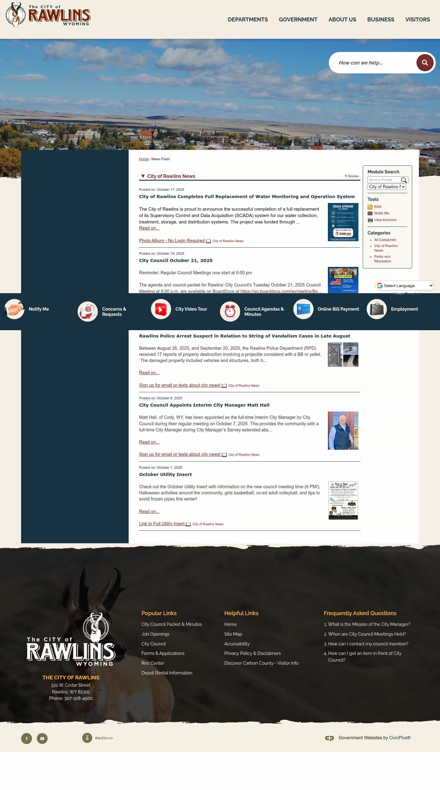 Latest website image capture