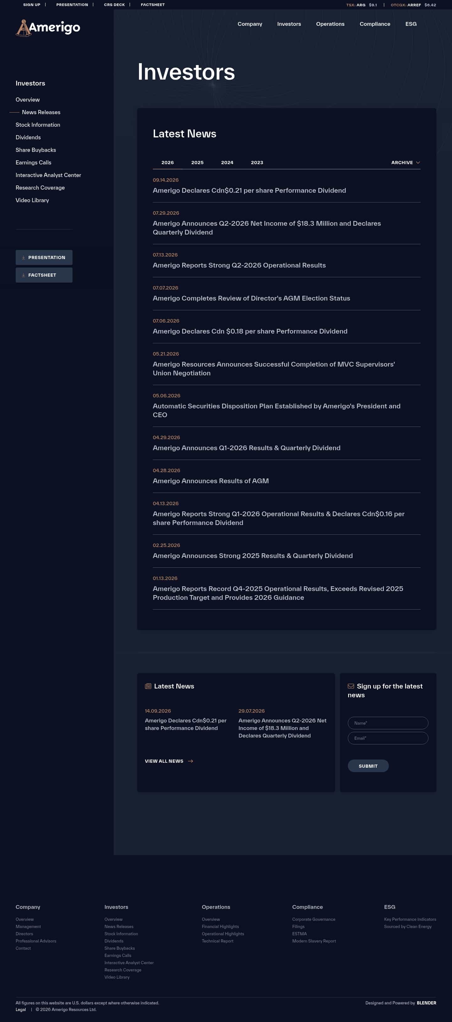 Latest website image capture