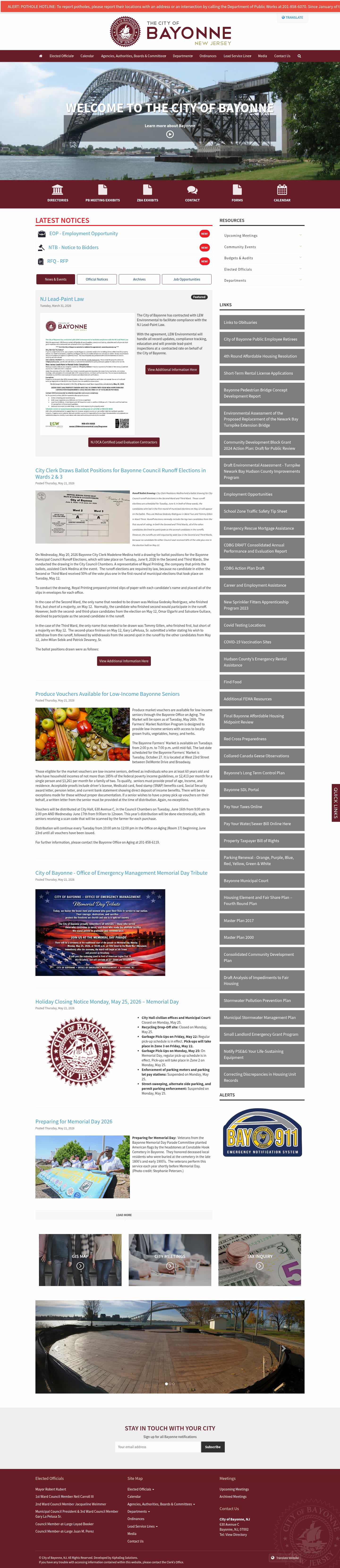 Latest website image capture