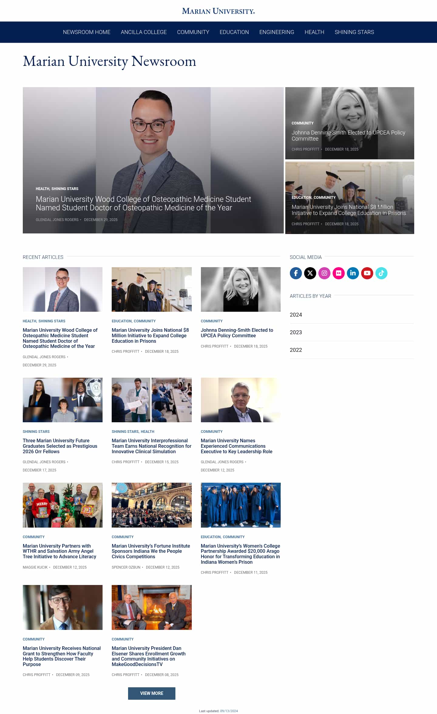 Latest website image capture