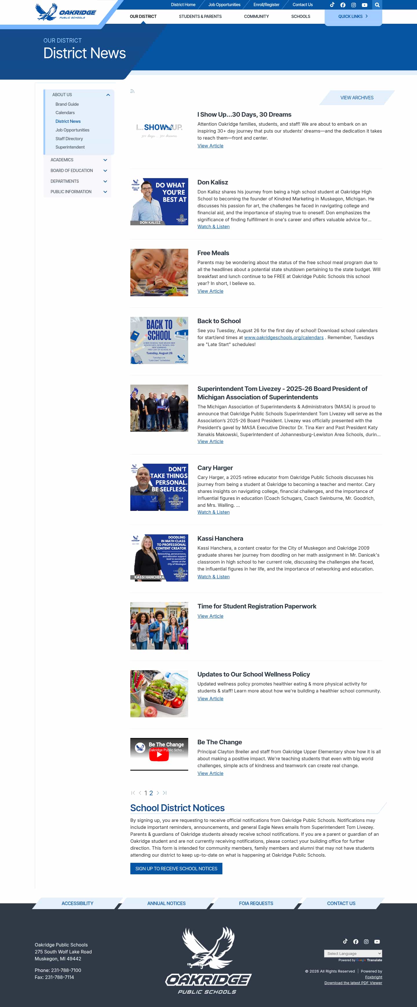 Latest website image capture