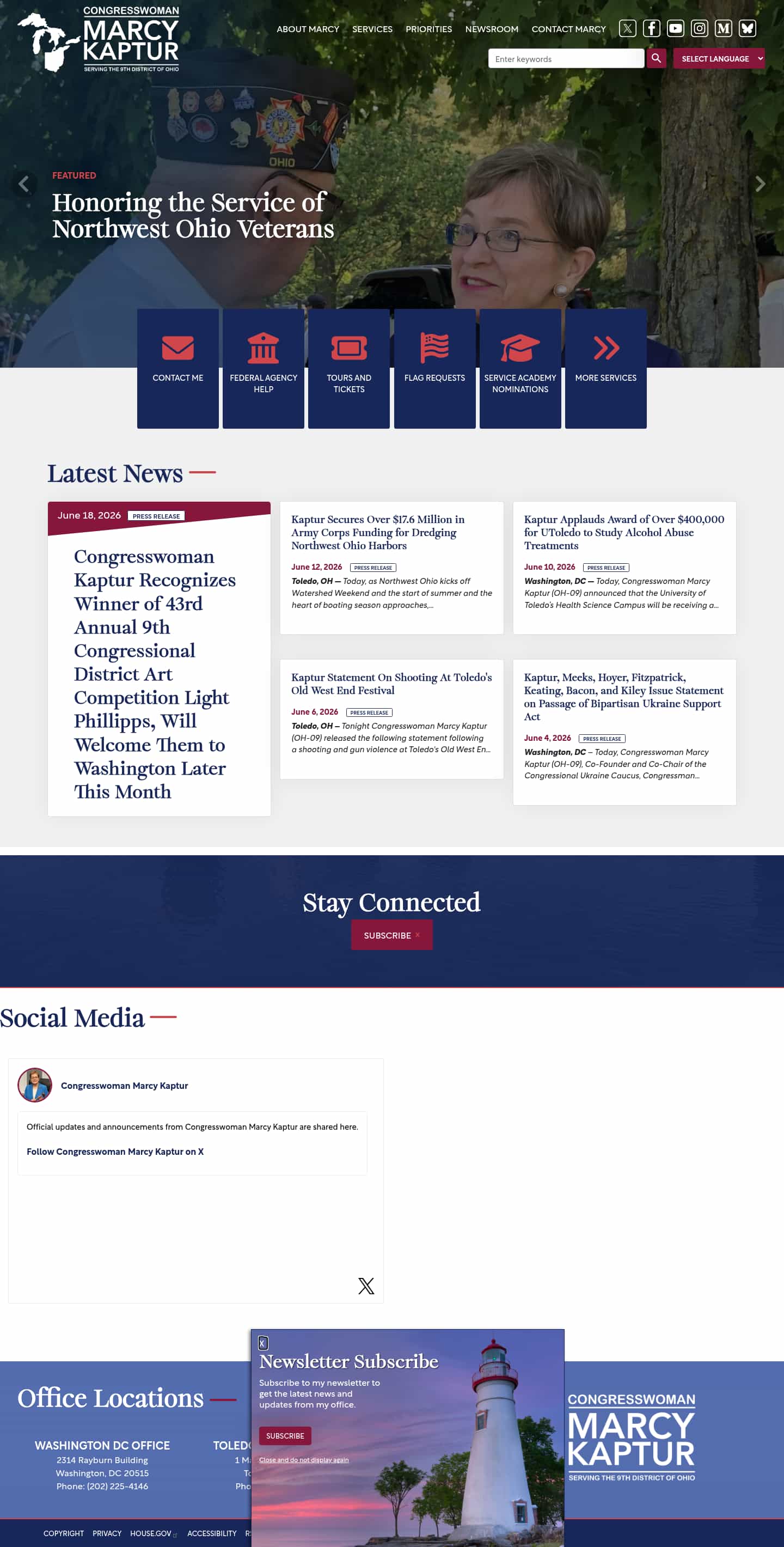 Latest website image capture