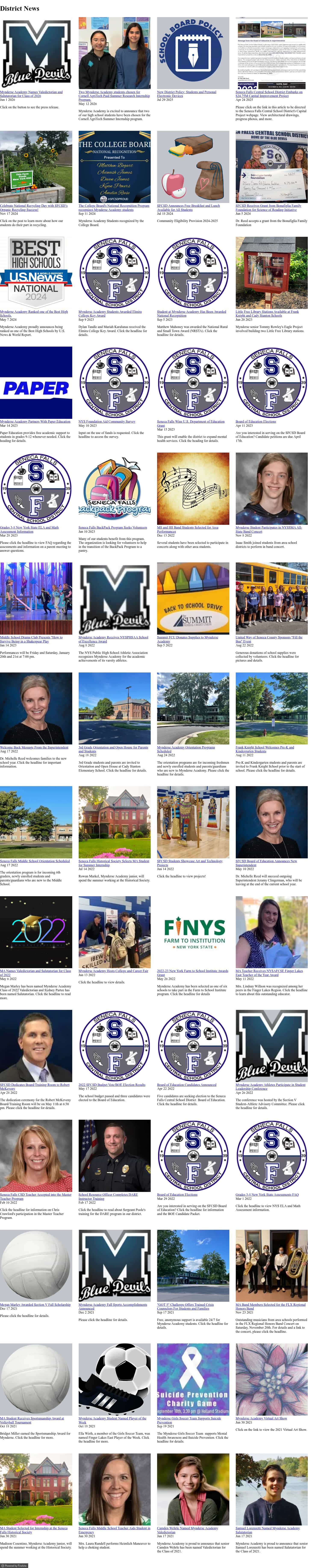 Latest website image capture
