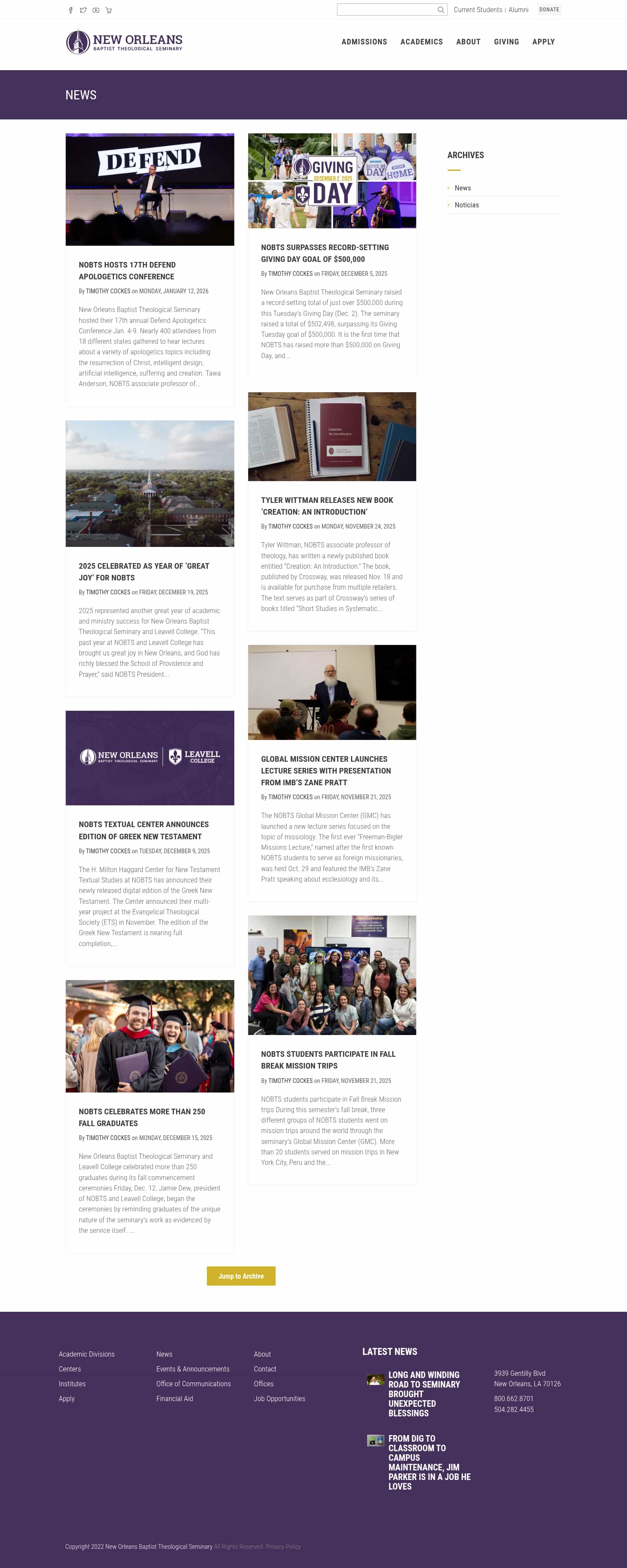 Latest website image capture