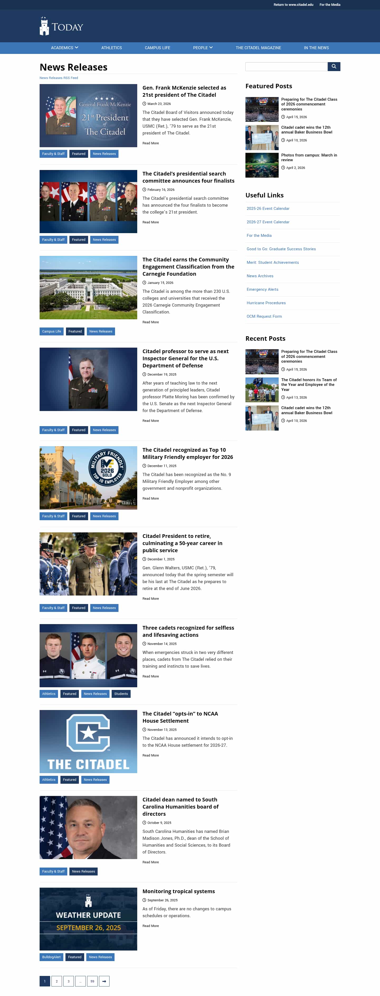 Latest website image capture