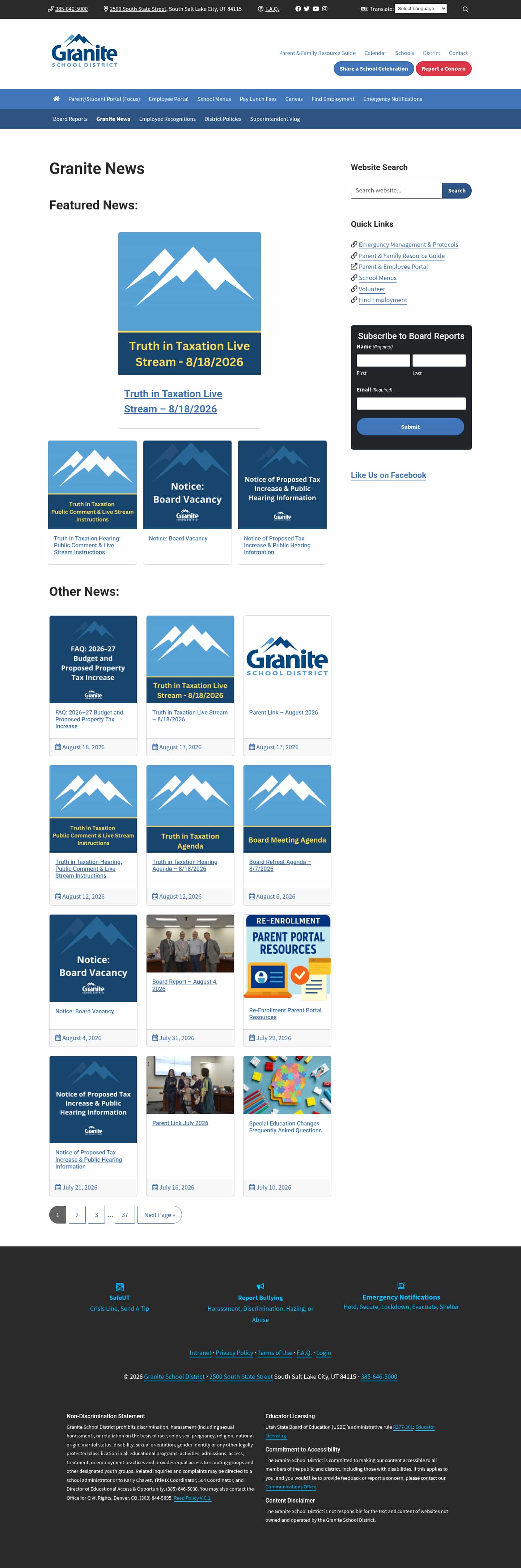 Latest website image capture