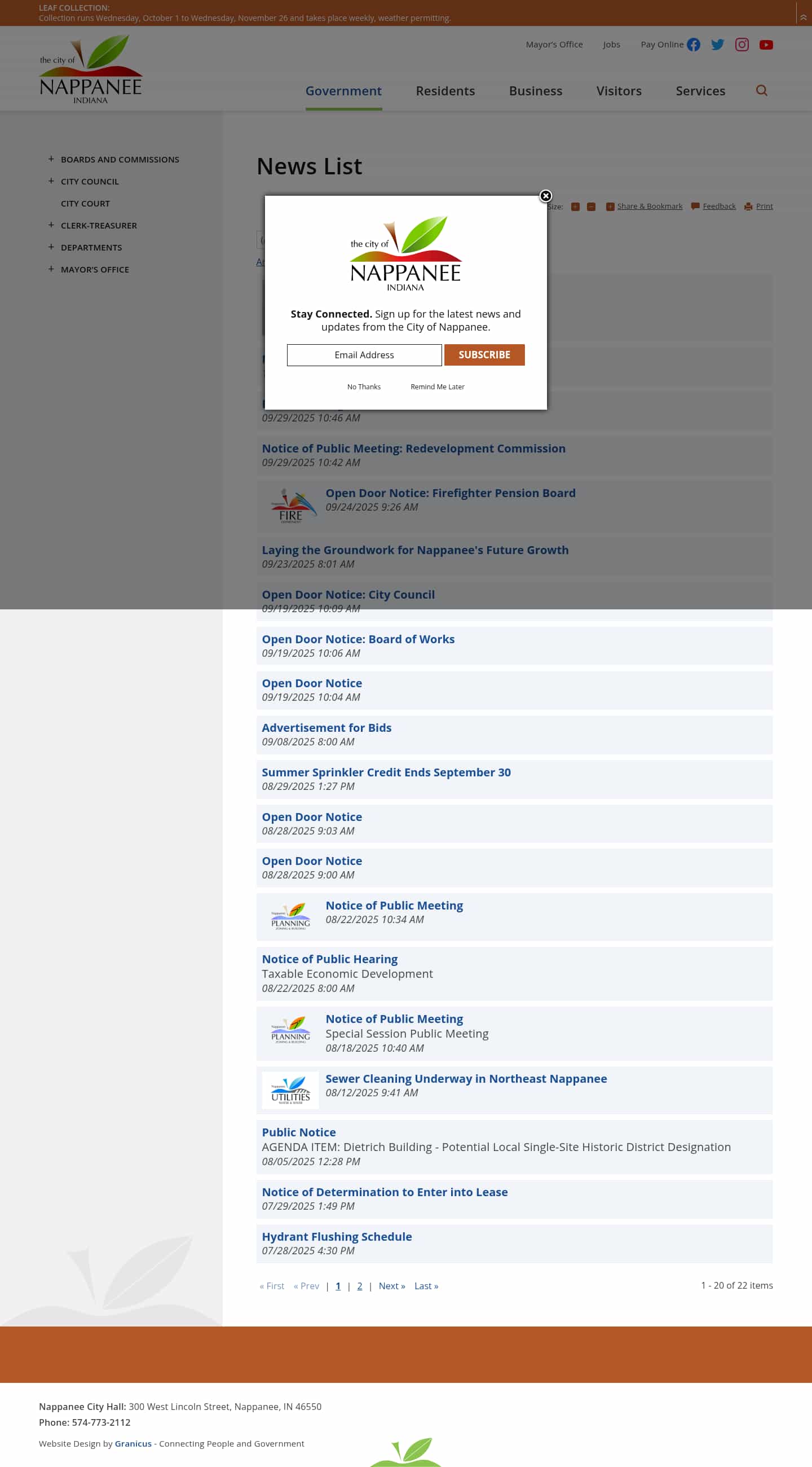Latest website image capture