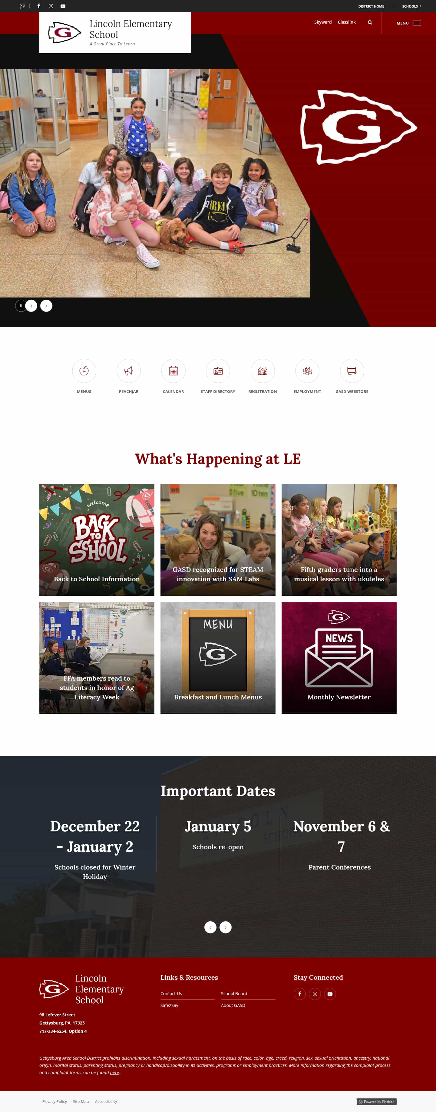 Latest website image capture