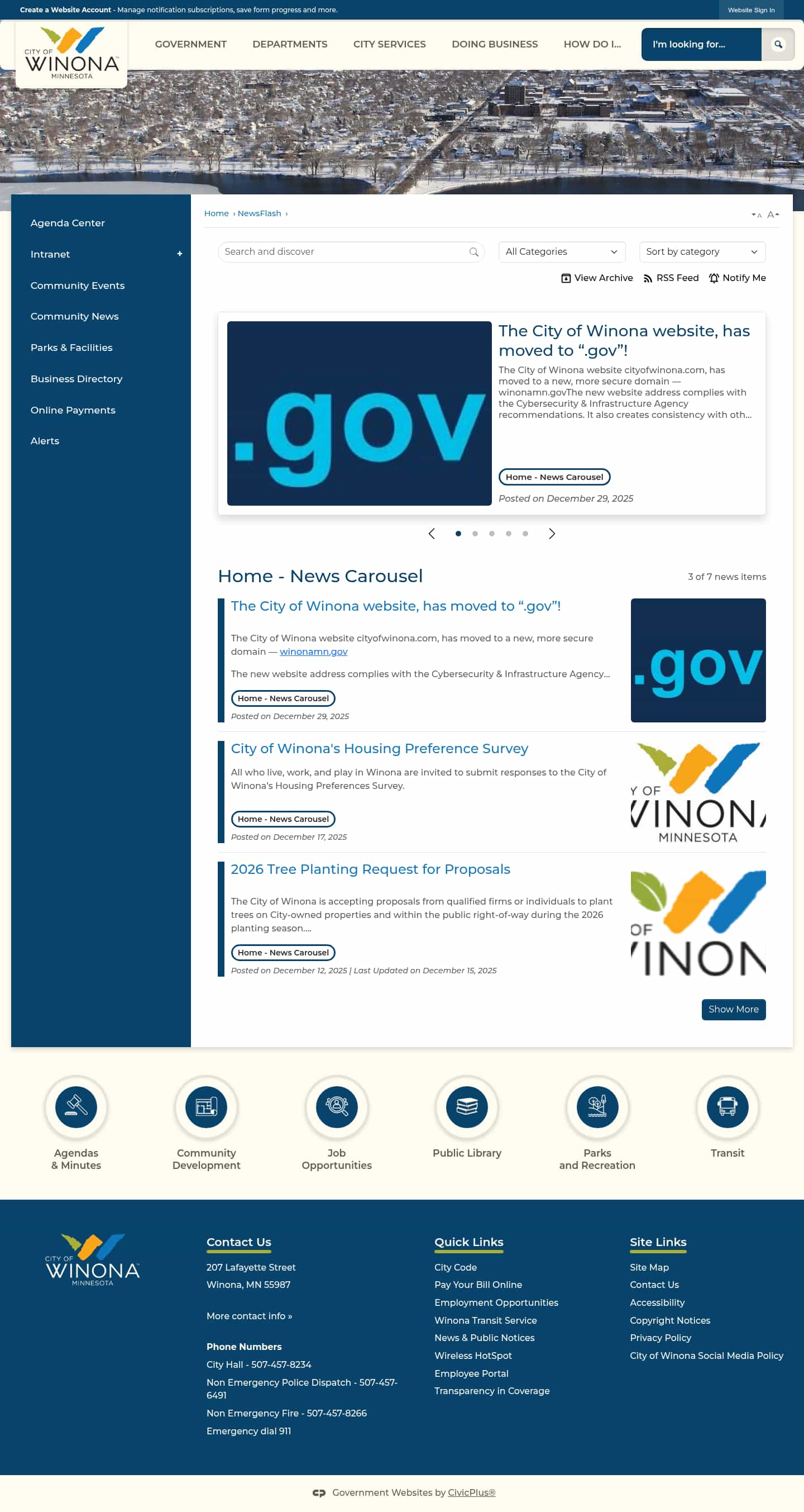 Latest website image capture