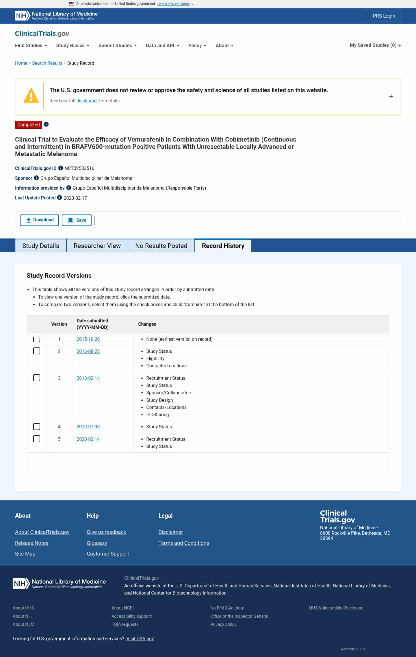 Latest website image capture