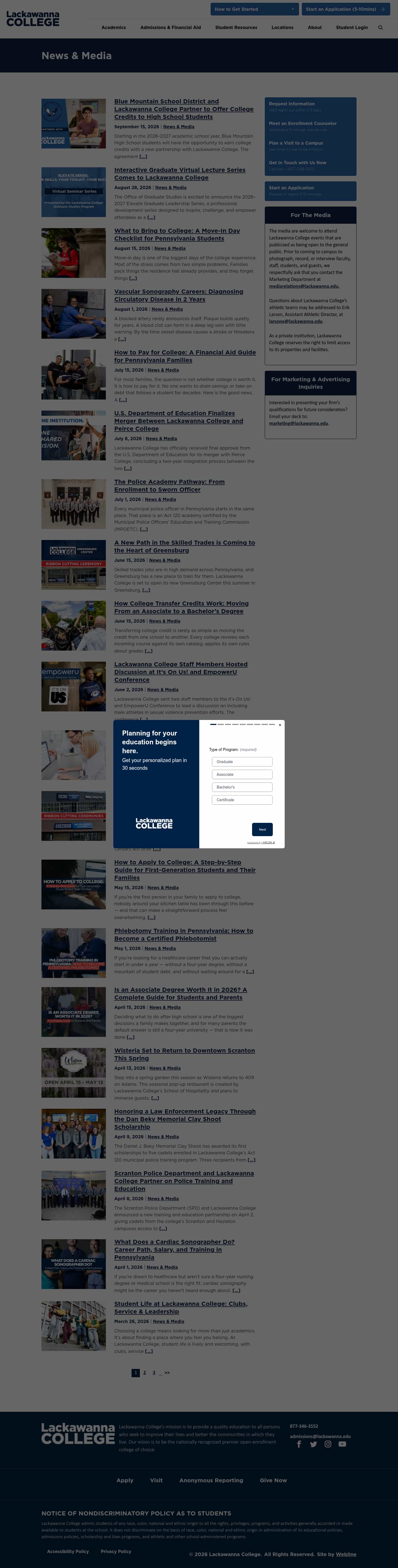 Latest website image capture