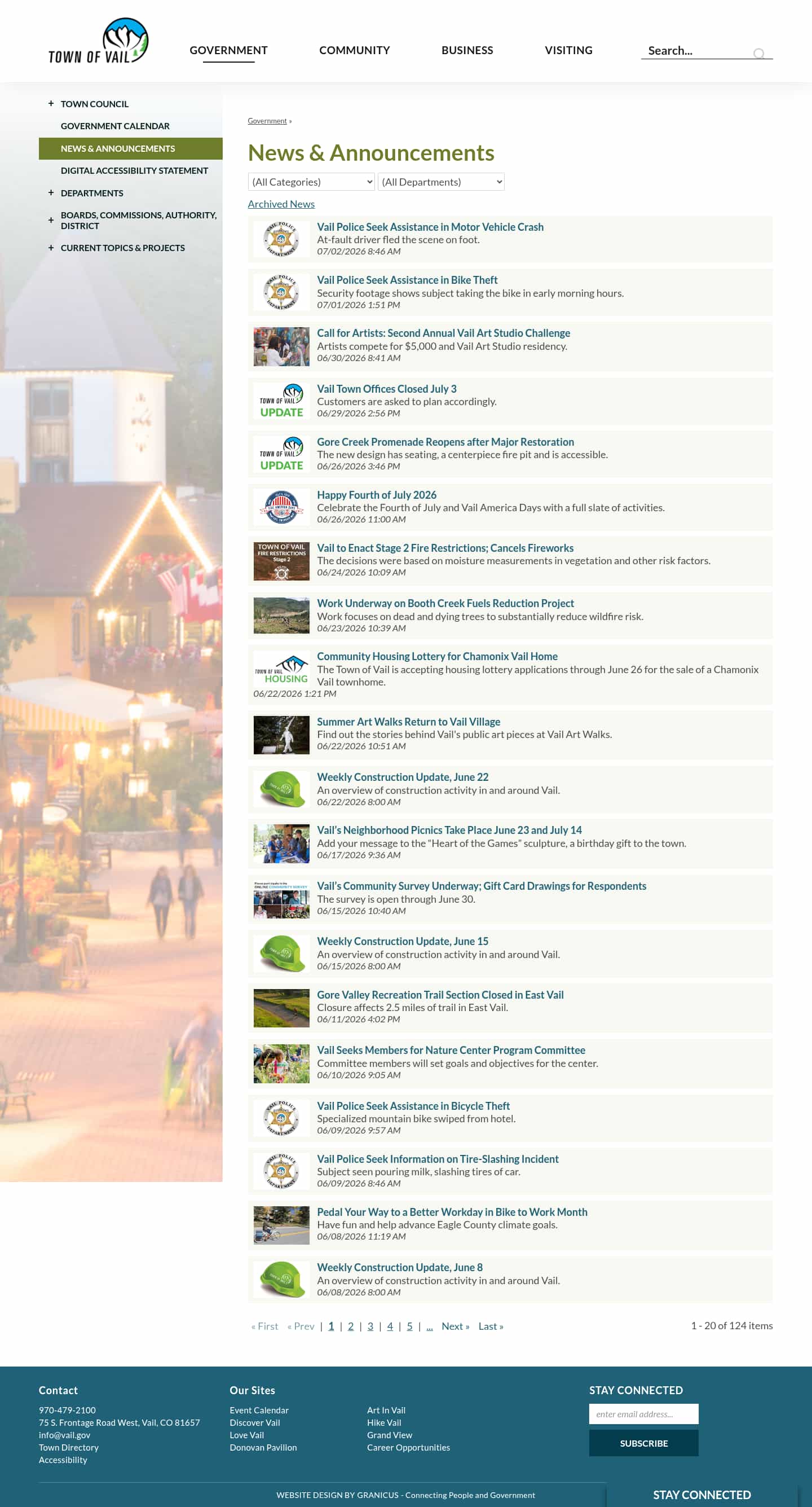 Latest website image capture