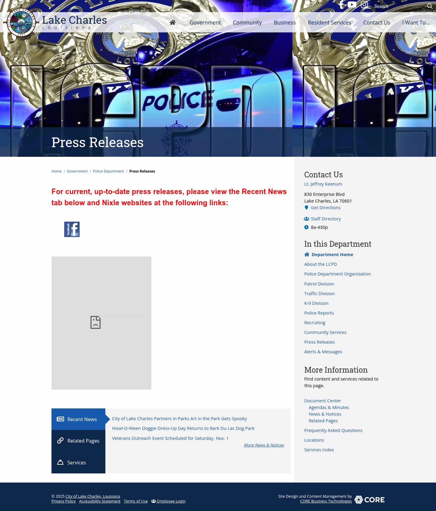 Latest website image capture