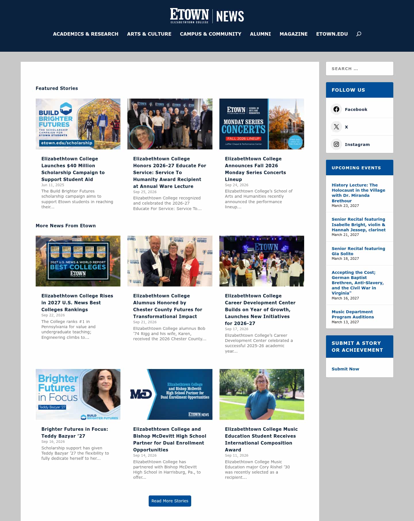 Latest website image capture