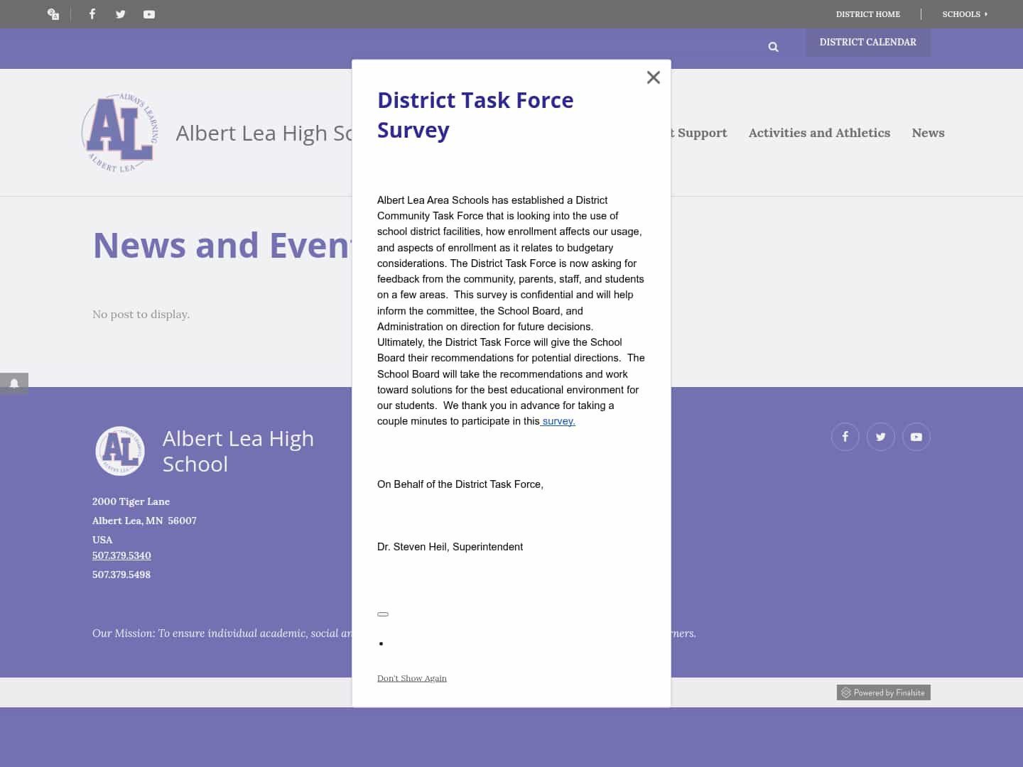 Latest website image capture