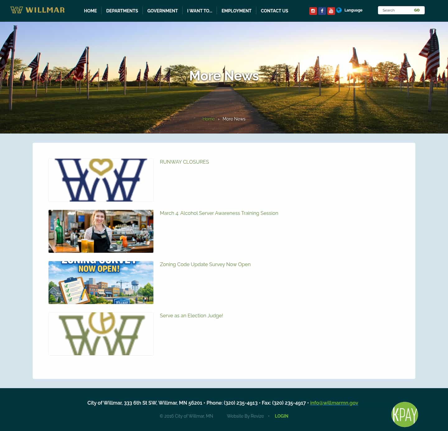 Latest website image capture